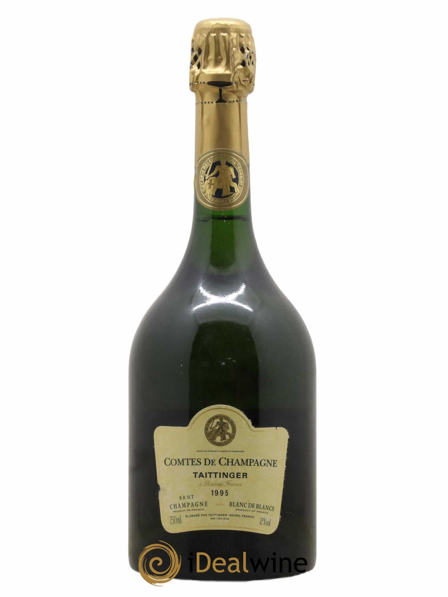 Comtes de Champagne Taittinger 1995 - Lot de 1 bouteille - 0