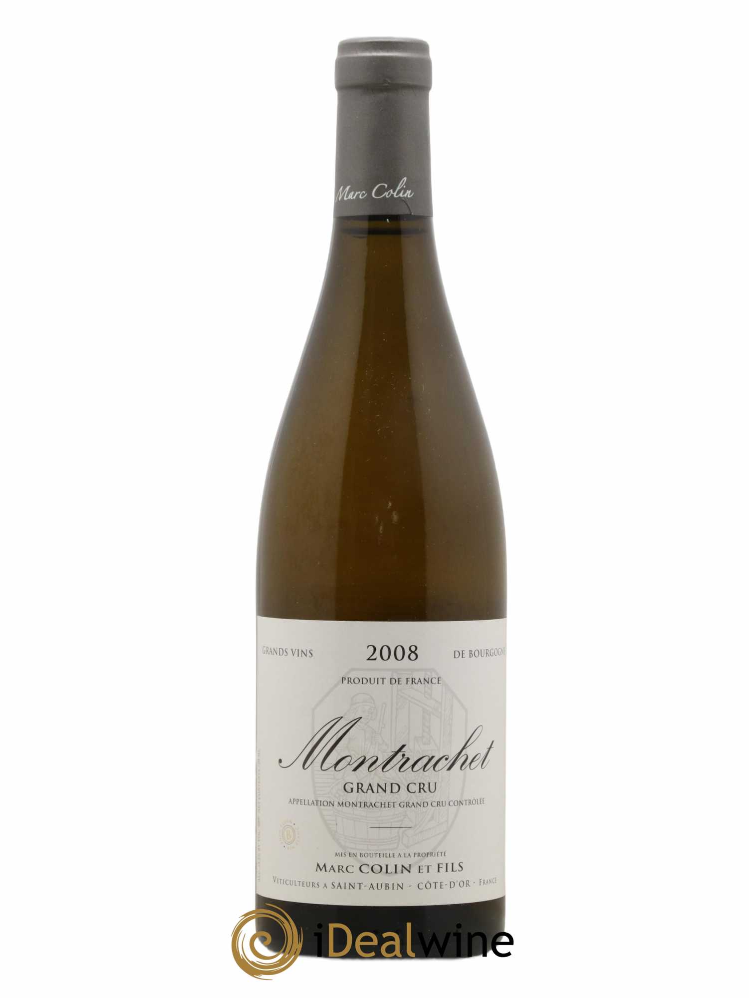 Montrachet Grand Cru Marc Colin & Fils 2008 - Lot de 1 bouteille - 0