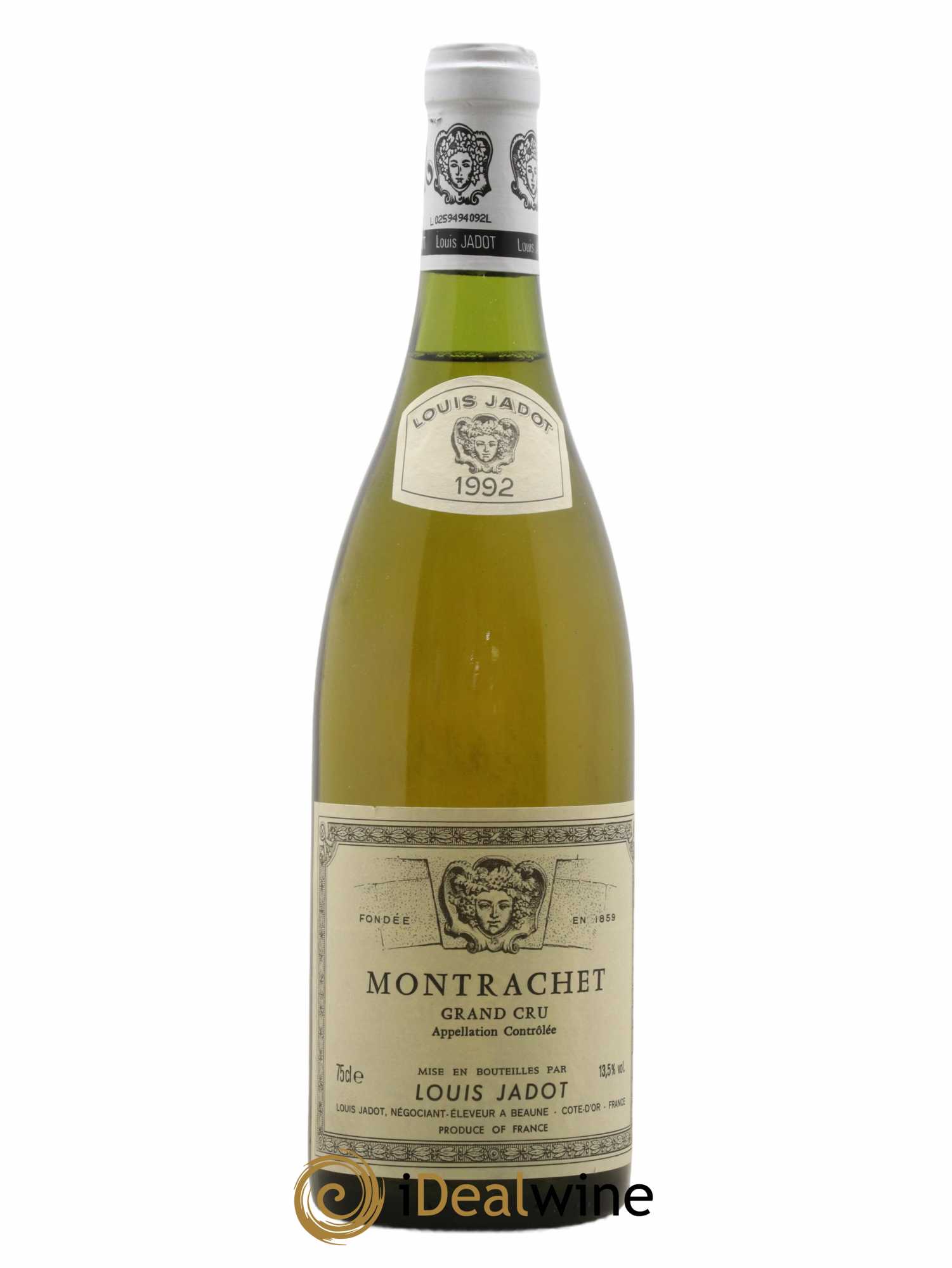 Montrachet Grand Cru Maison Louis Jadot 1992 - Lot de 1 bouteille - 0