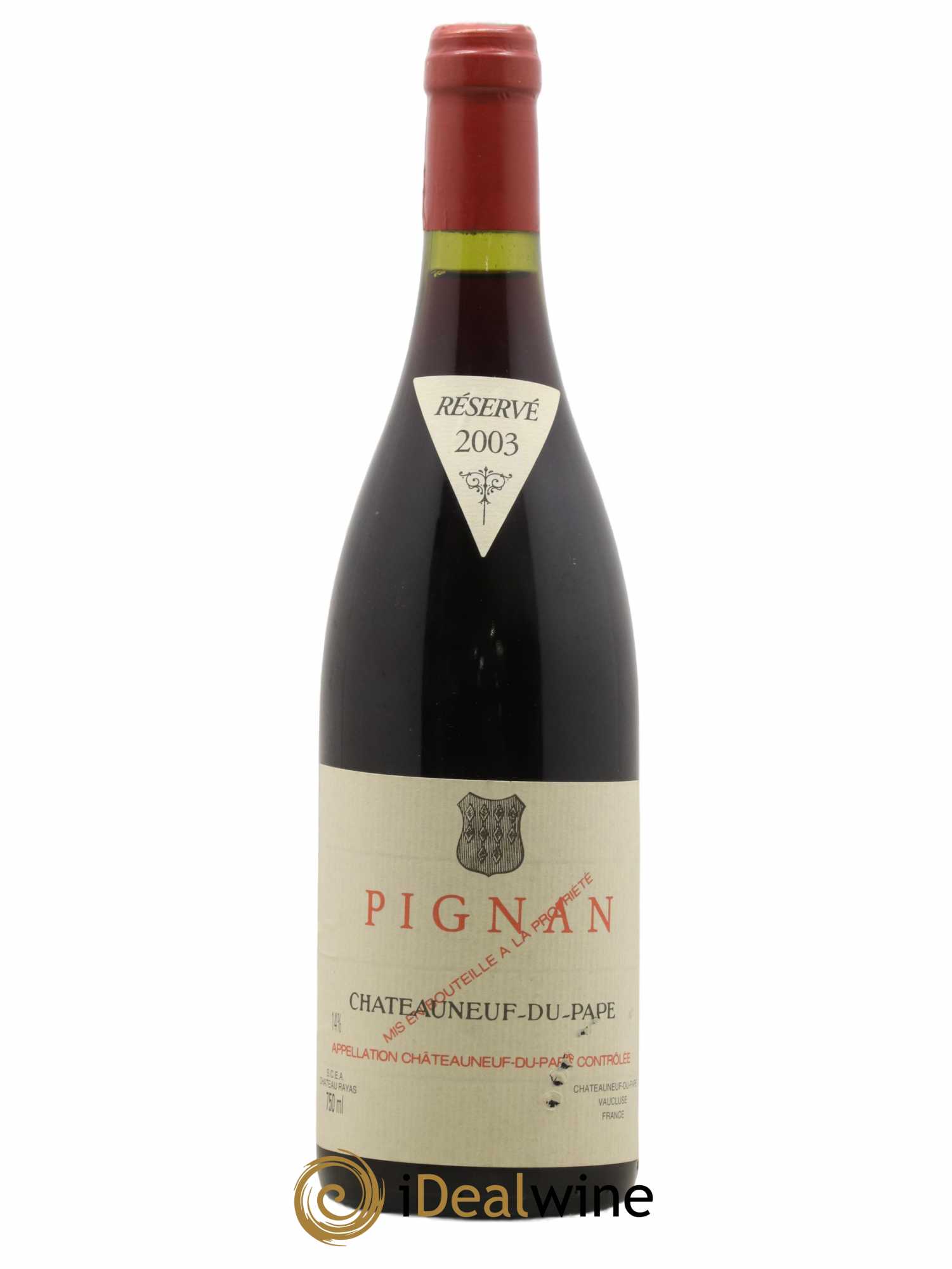 Châteauneuf-du-Pape Pignan Emmanuel Reynaud 2003 - Lot de 1 bouteille - 0