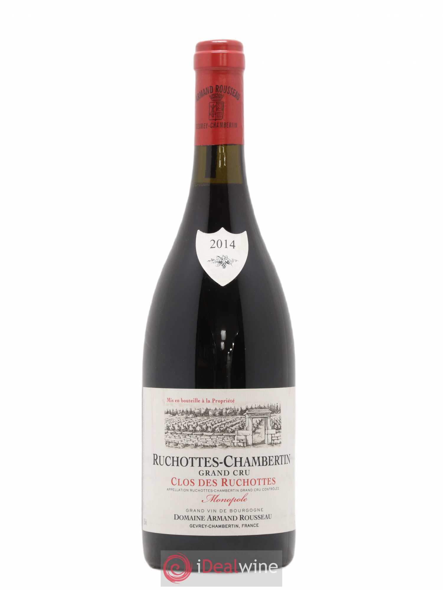 Ruchottes-Chambertin Grand Cru Clos des Ruchottes Armand Rousseau (Domaine) 2014 - Lot de 1 bouteille - 0