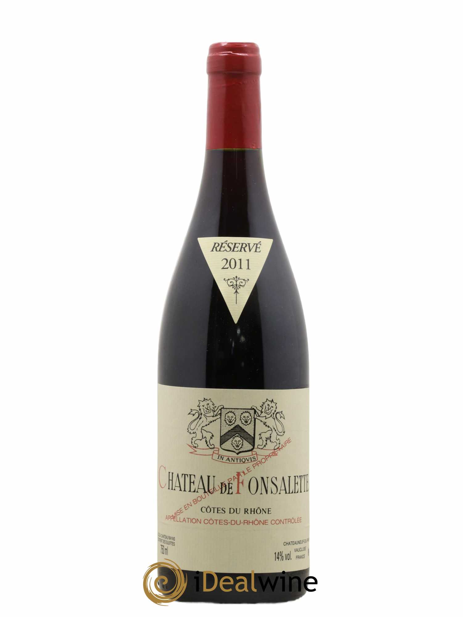 Côtes-du-Rhône Château de Fonsalette Emmanuel Reynaud 2011 - Lot de 1 bouteille - 0