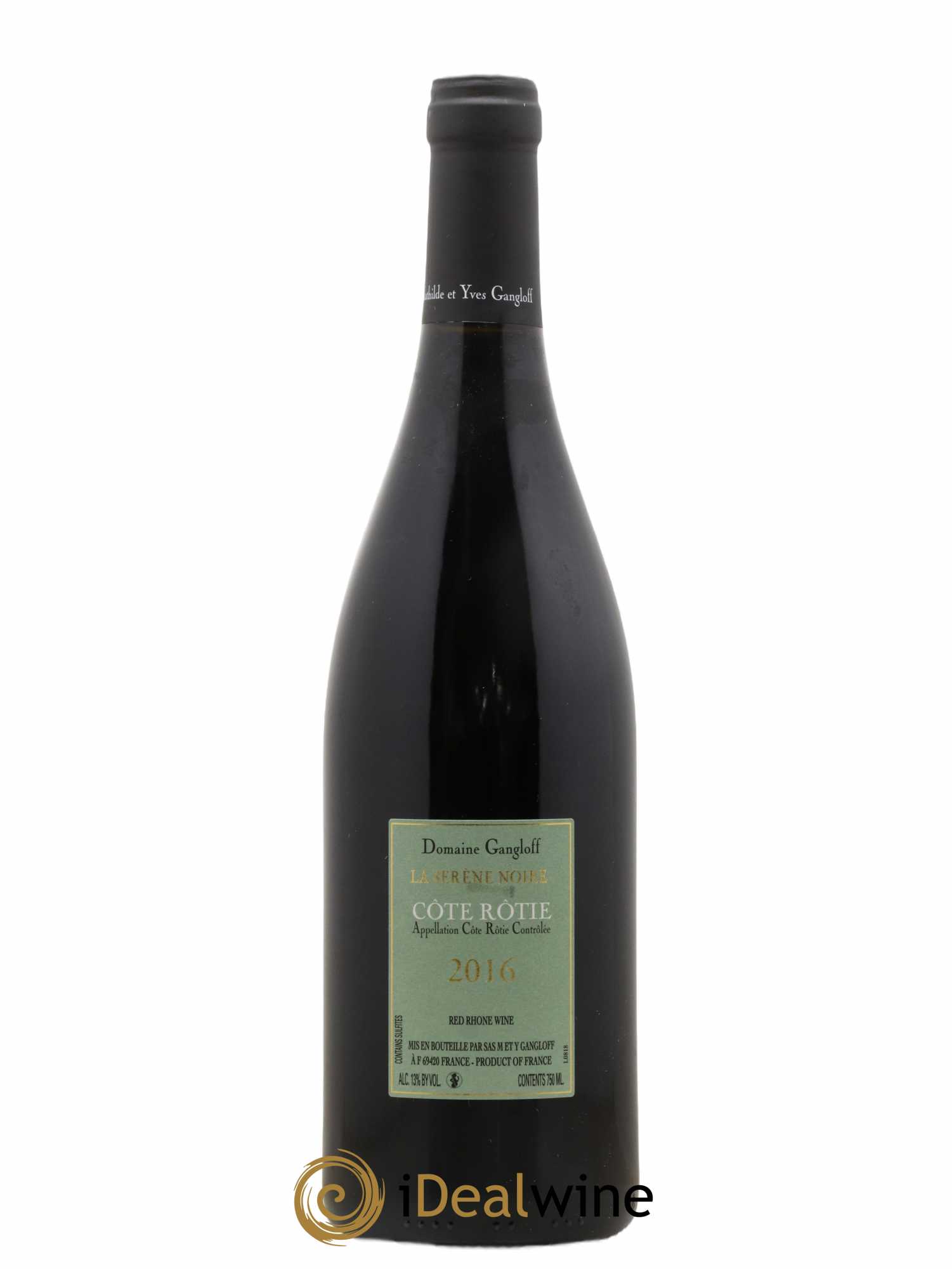 Côte-Rôtie La Sereine Noire Gangloff (Domaine) 2016 - Lot de 1 bouteille - 1