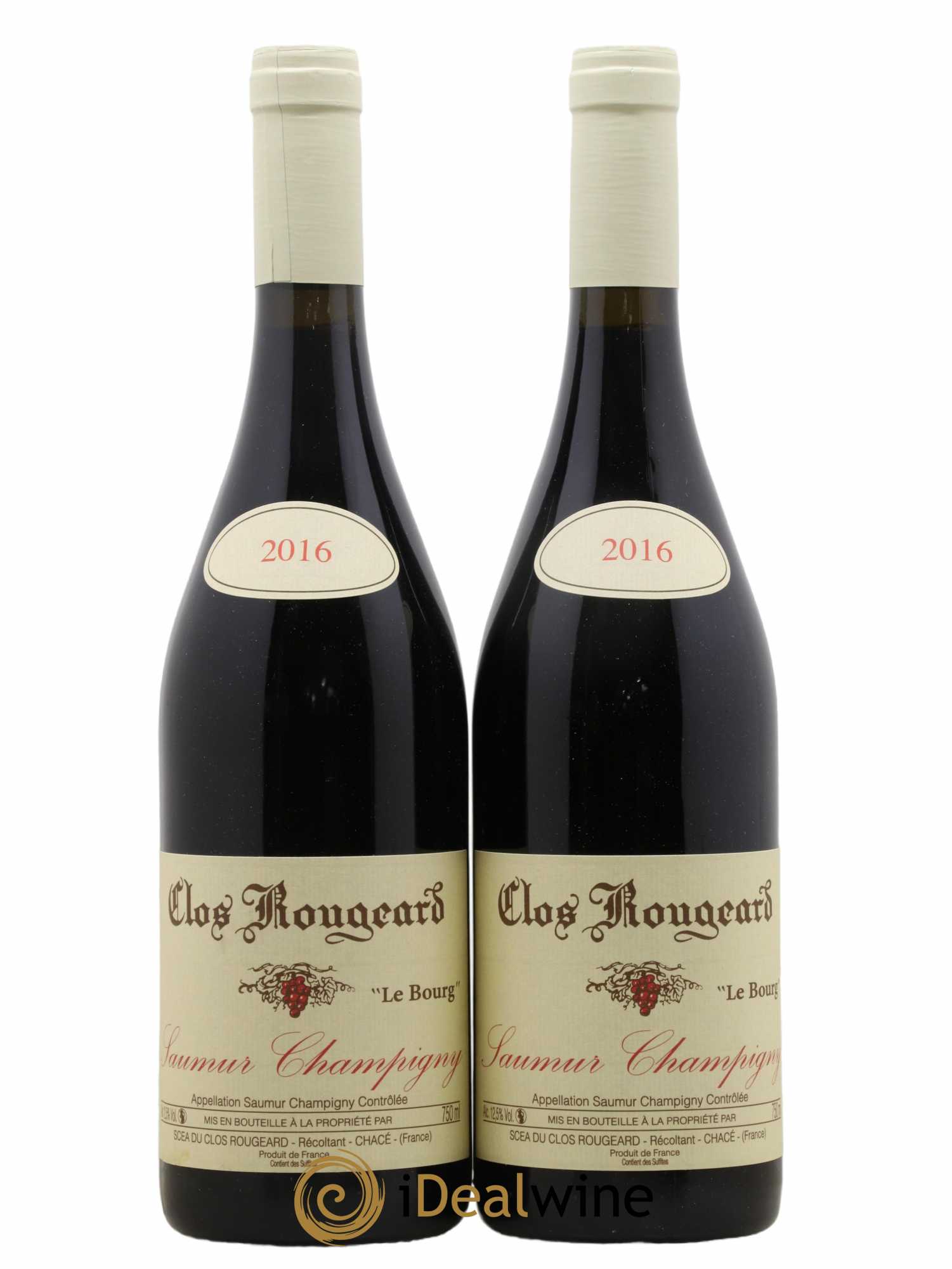 Saumur-Champigny Le Bourg Clos Rougeard 2016 - Lot de 2 bouteilles - 0
