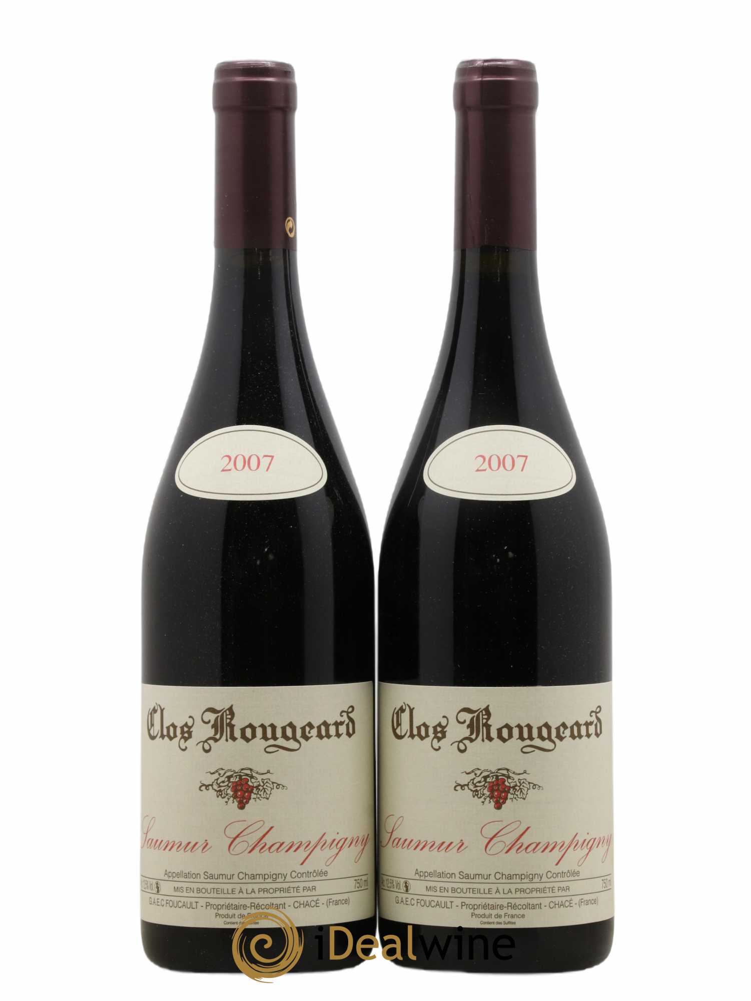 Saumur-Champigny Clos Rougeard 2007 - Lot de 2 bouteilles - 0