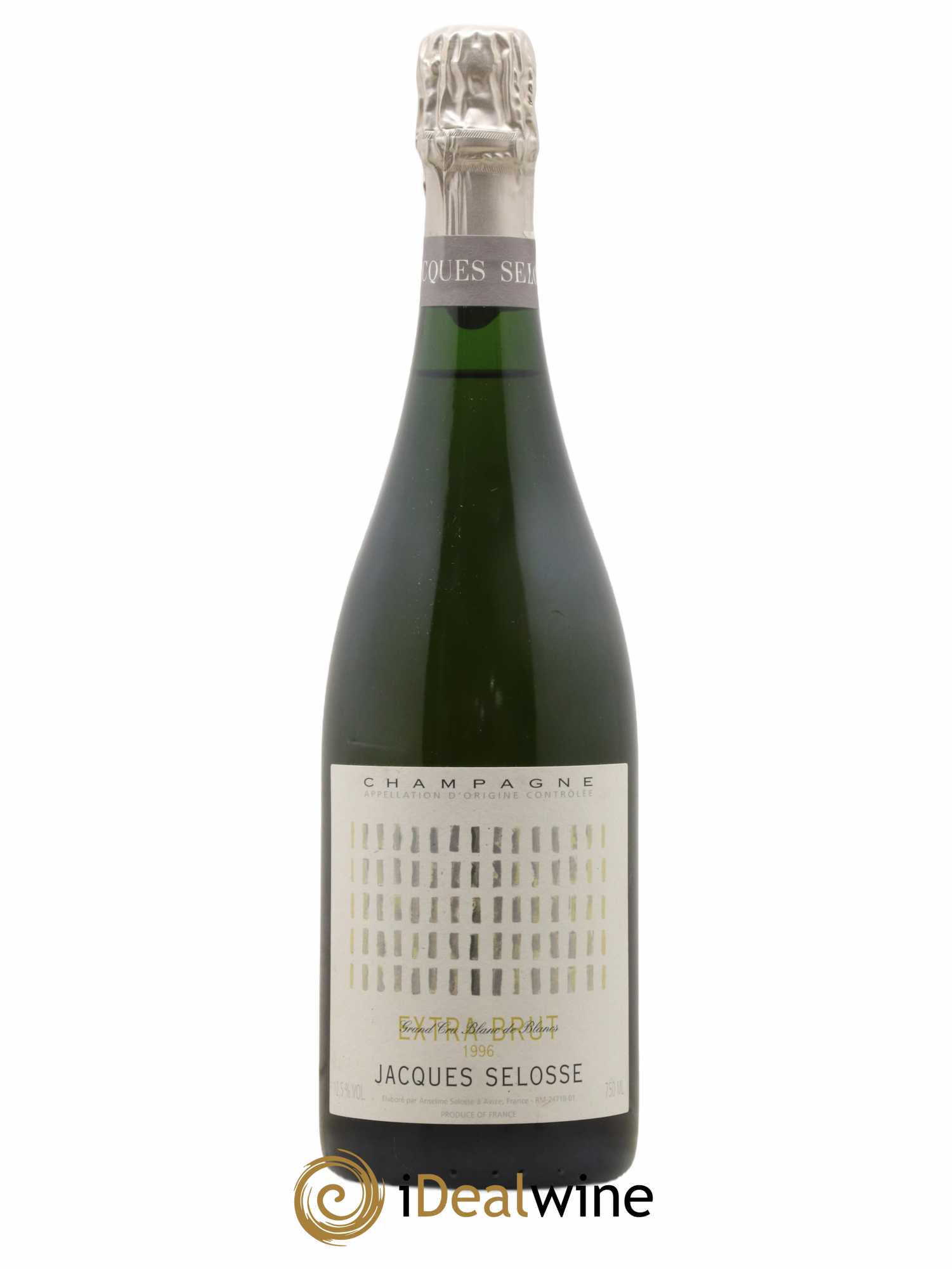 Blanc de Blancs Grand Cru Extra-Brut Jacques Selosse 1996 - Lot de 1 bouteille - 0