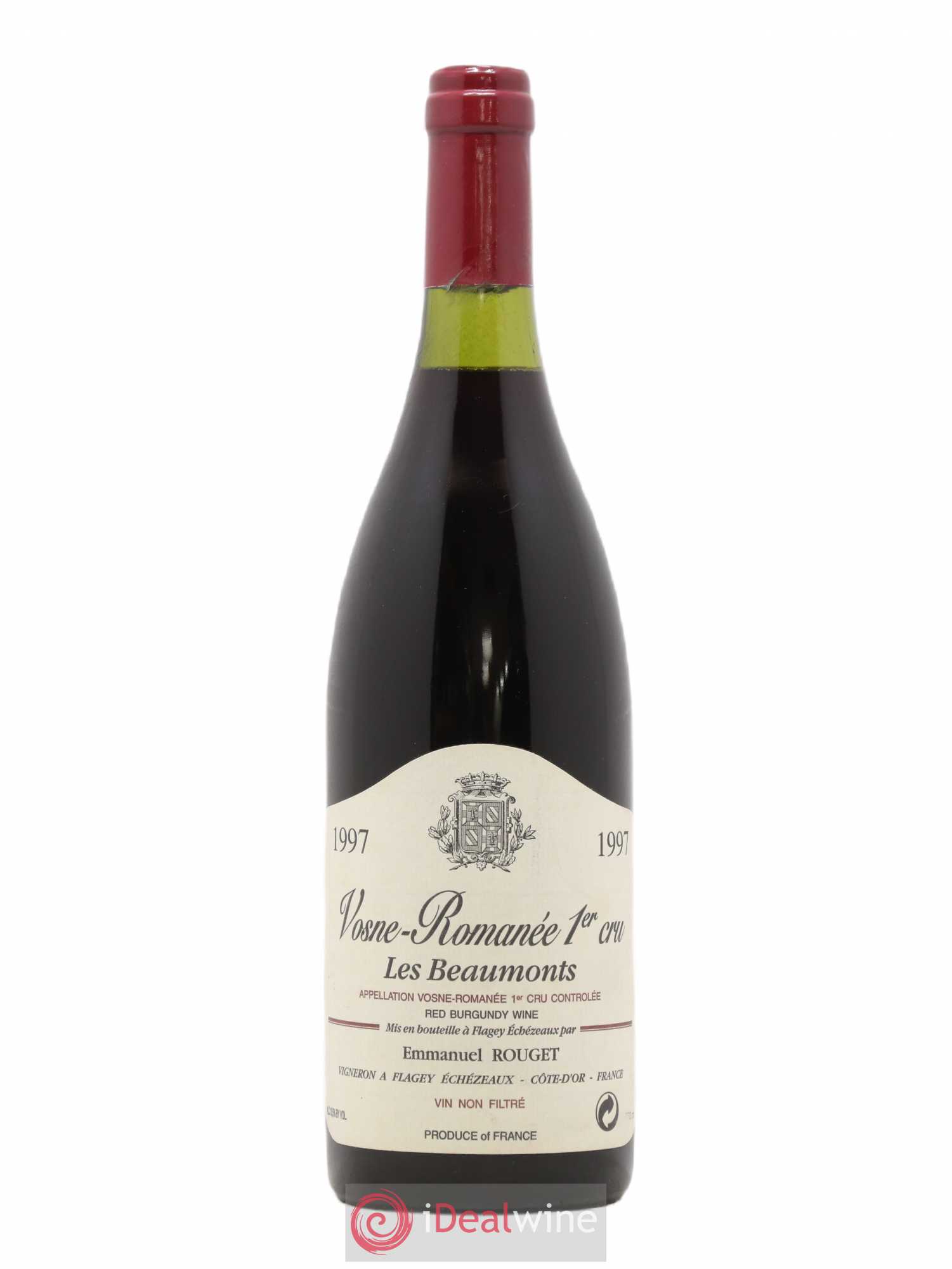 Vosne-Romanée 1er Cru Les Beaumonts Emmanuel Rouget 1997 - Lot de 1 bouteille - 0