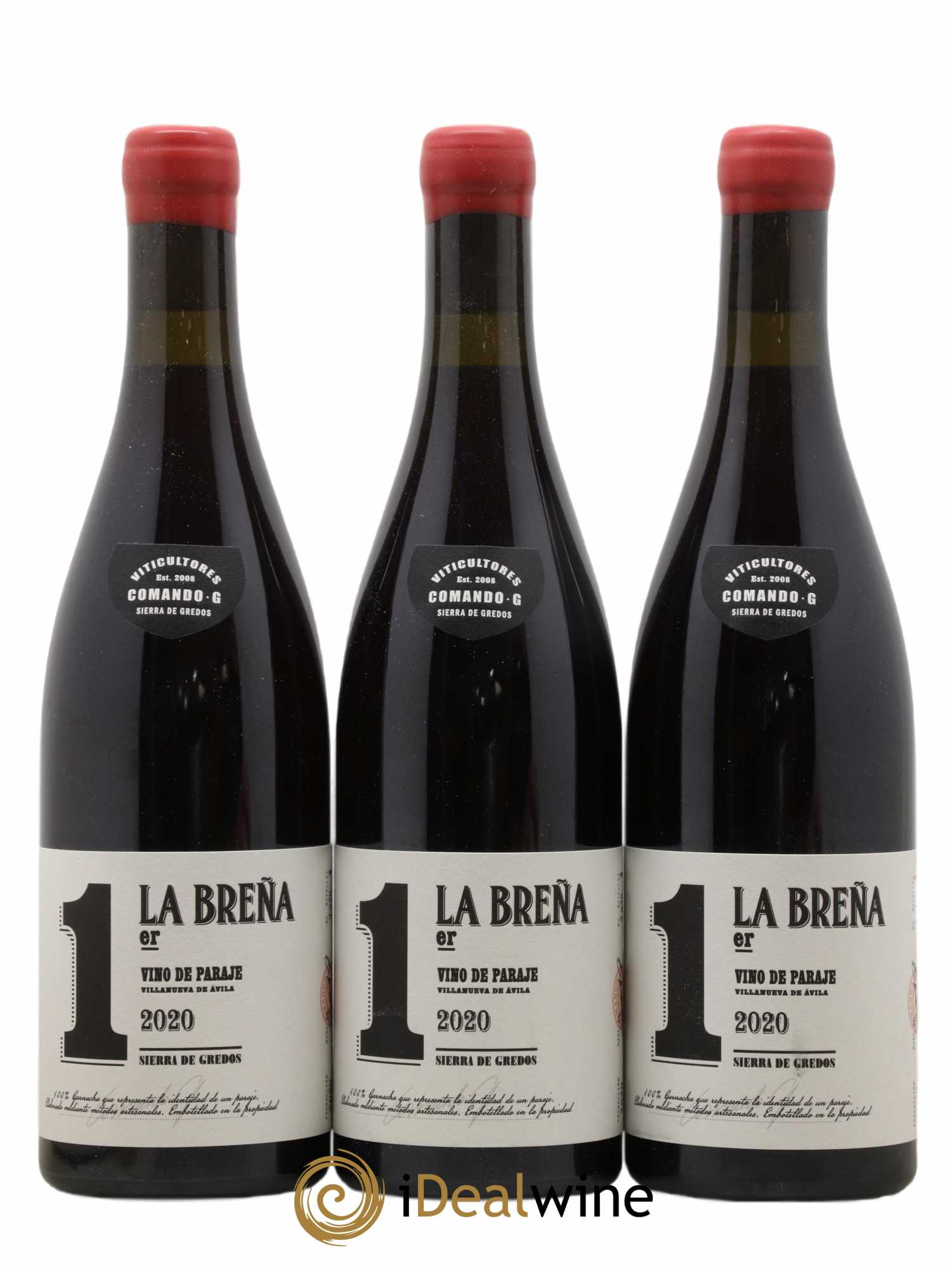Vinos de Madrid DO Comando G La Breña Primer 2020 - Lot de 3 bouteilles - 0