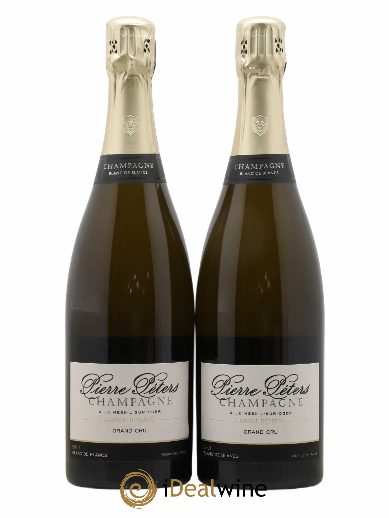 Blanc de Blancs Grande Réserve Pierre Péters - Lot de 2 bouteilles - 0