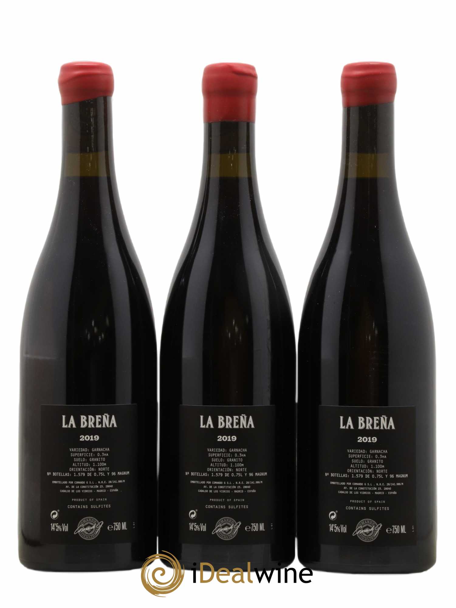 Vinos de Madrid DO Comando G La Breña Primer 2019 - Lot de 6 bouteilles - 2