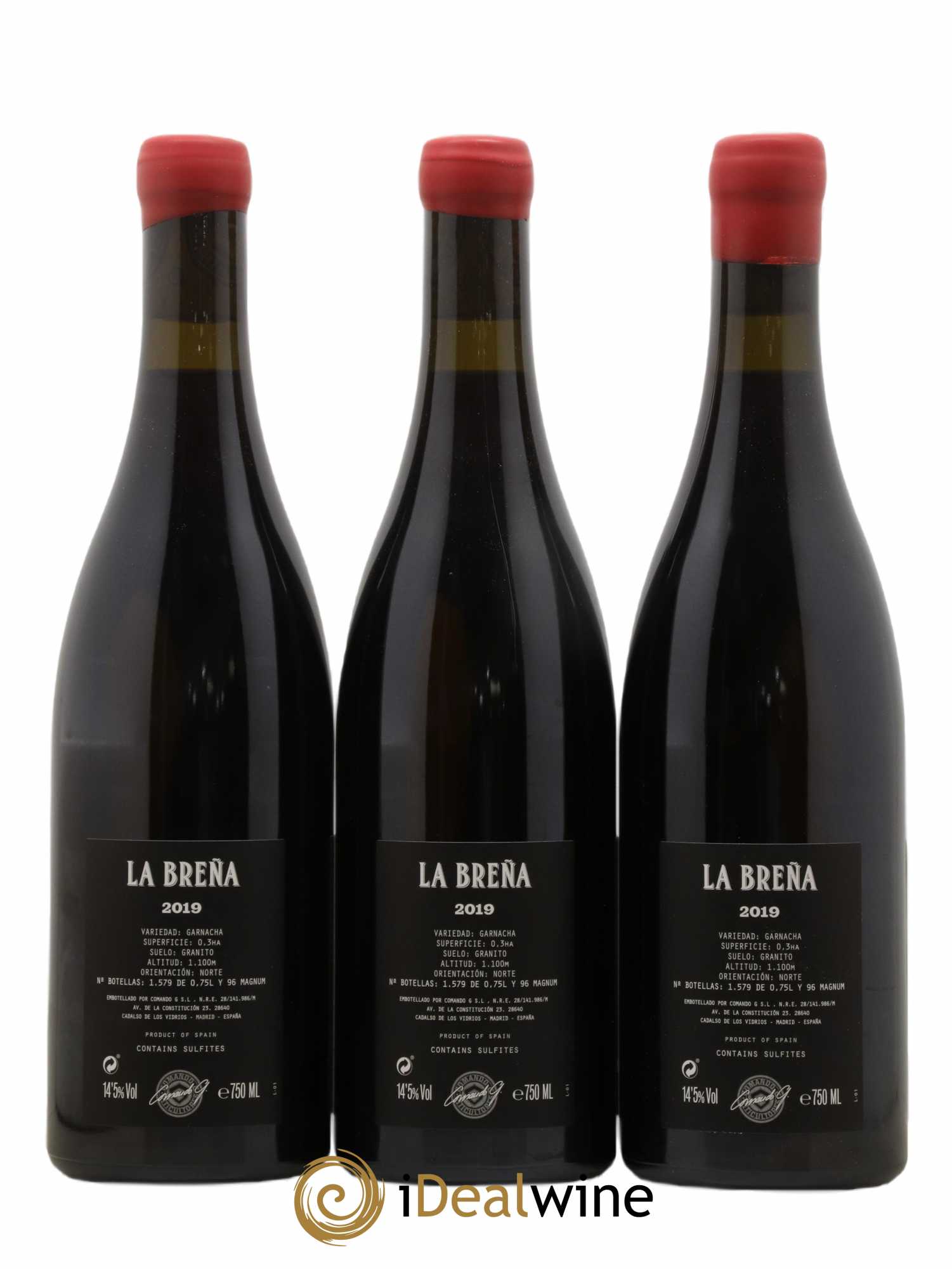 Vinos de Madrid DO Comando G La Breña Primer 2019 - Lot de 6 bouteilles - 4