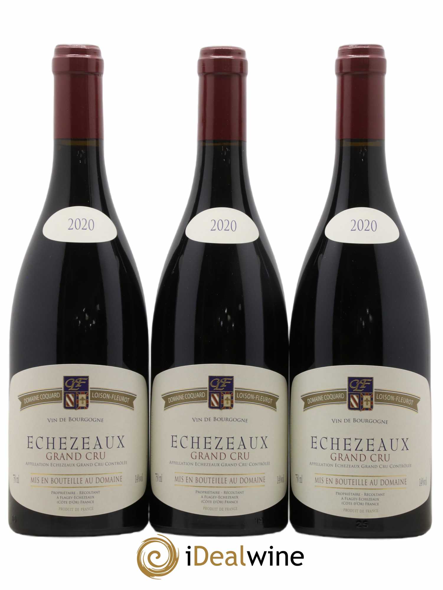 Echezeaux Grand Cru Coquard Loison-Fleurot 2020 - Lot de 3 bouteilles - 0