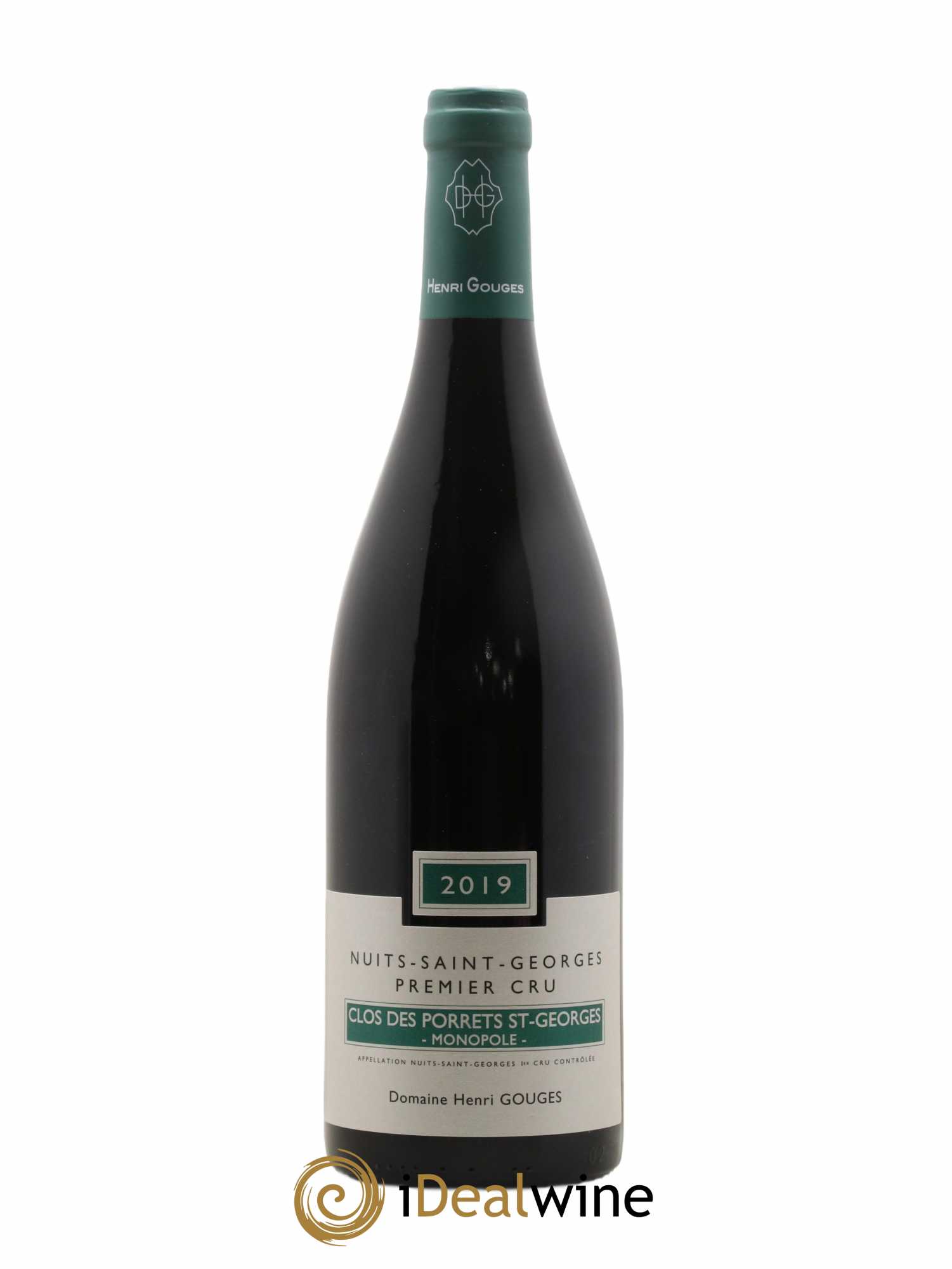 Nuits-Saint-Georges 1er Cru Clos des Porrets St Georges Henri Gouges 2019 - Posten von 1 Flasche - 0