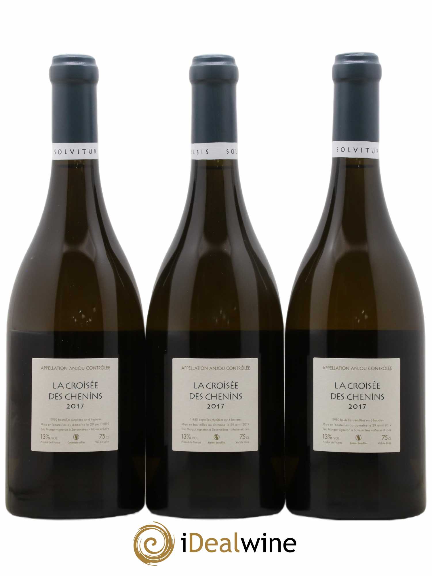 Anjou La Croisée Des Chenins Eric Morgat 2017 - Lot de 3 bouteilles - 1