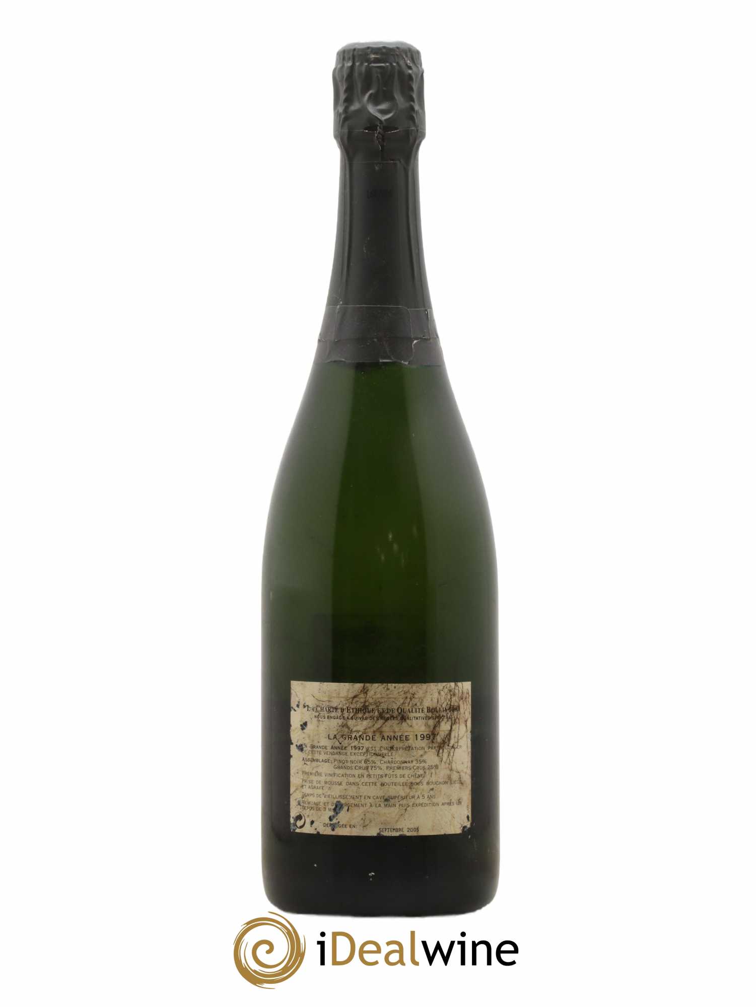 Grande Année Brut Bollinger 1997 - Lotto di 1 bottiglia - 1