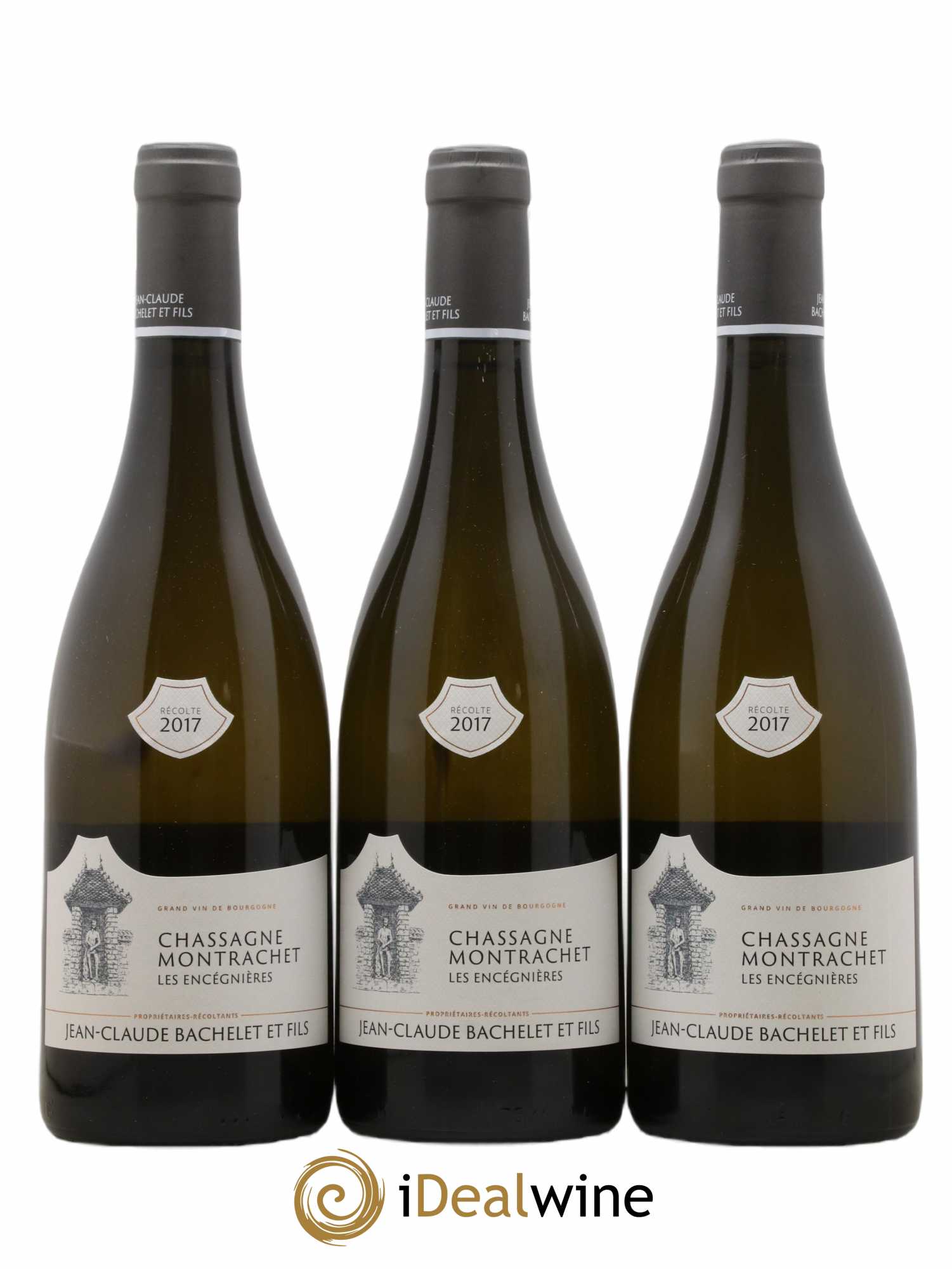 Chassagne-Montrachet Les Encégnières Jean-Claude Bachelet (Domaine) 2017 - Lot de 3 bouteilles - 0