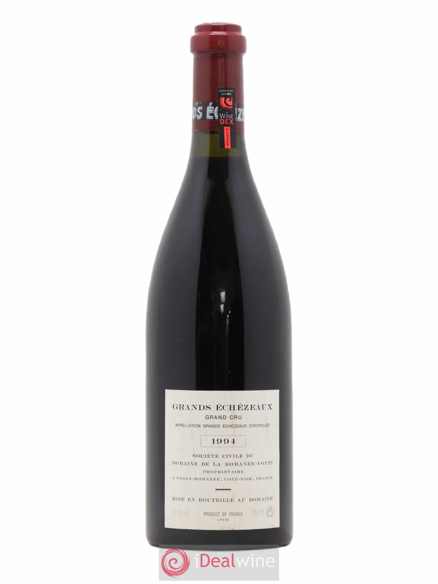 Grands-Echezeaux Grand Cru Domaine de la Romanée-Conti 1994 - Lot de 1 bouteille - 1