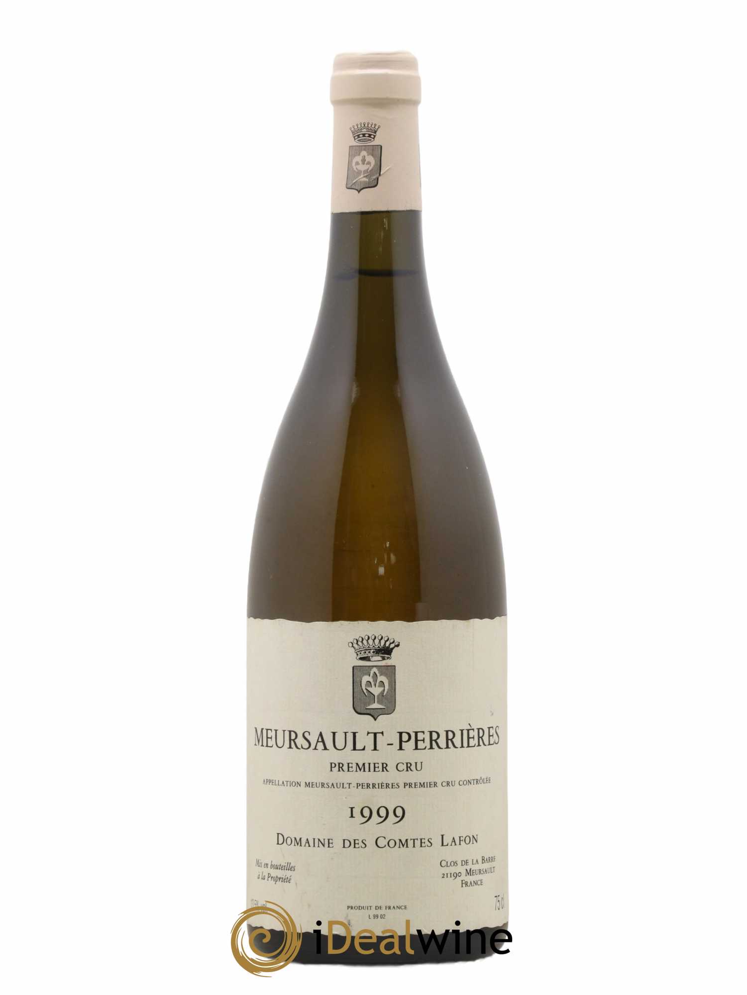 Meursault 1er Cru Perrières Comtes Lafon (Domaine des) 1999 - Lot de 1 bouteille - 0