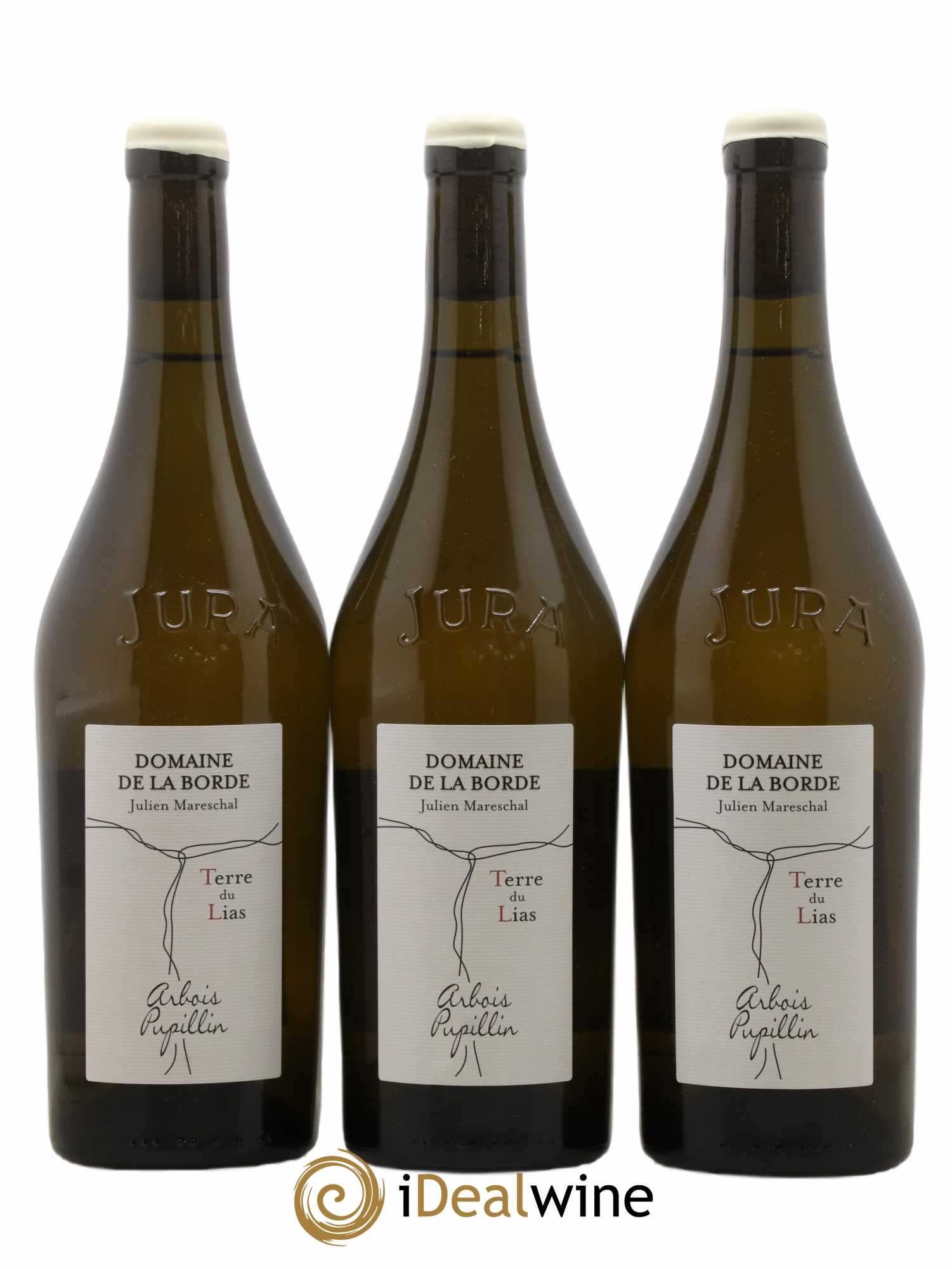 Arbois-Pupillin Chardonnay Terre du Lias Domaine de la Borde 2017 - Lot de 3 bouteilles - 0