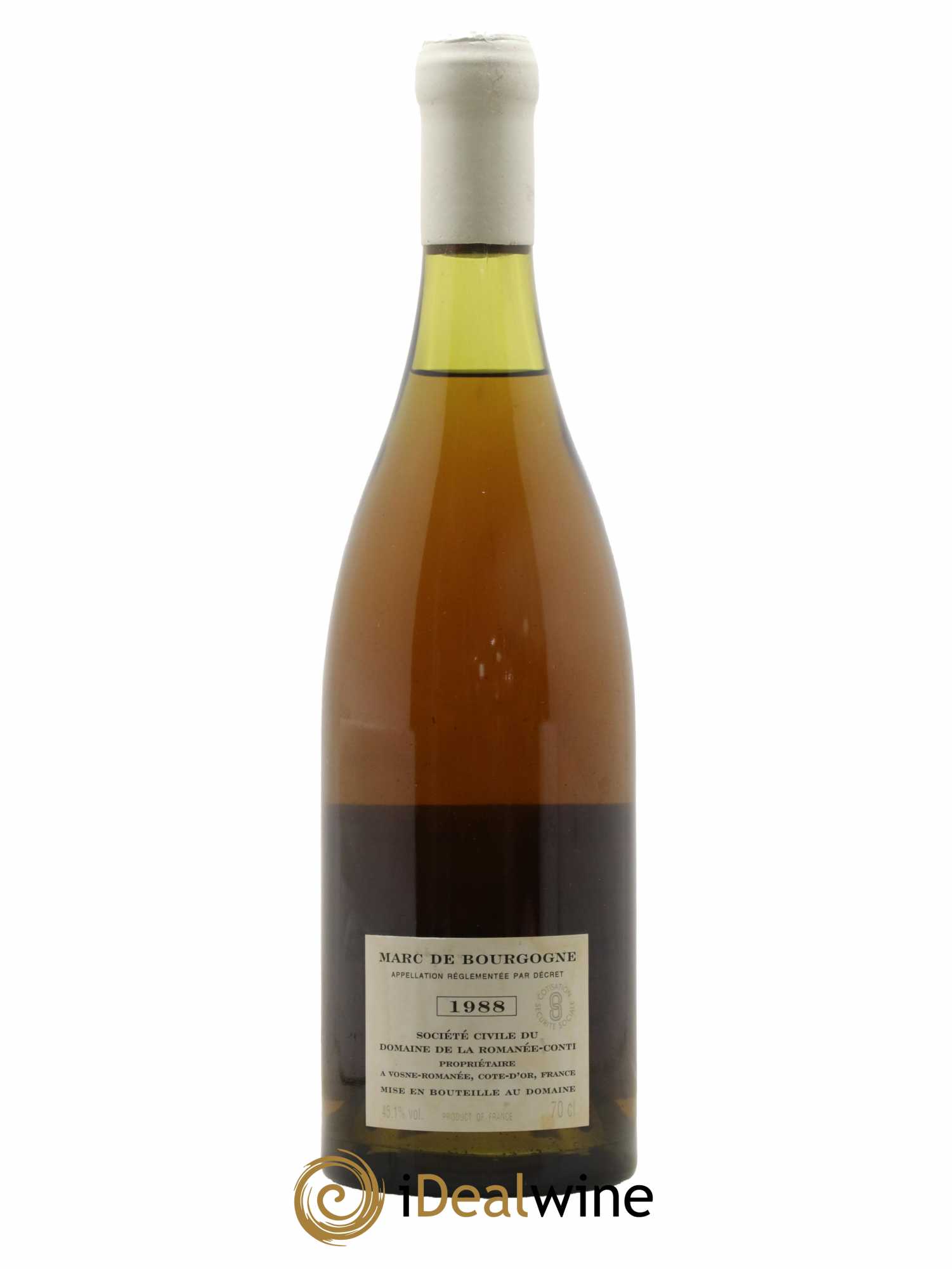 Marc de Bourgogne Domaine de la Romanée-Conti 1988 - Lot de 1 bouteille - 1