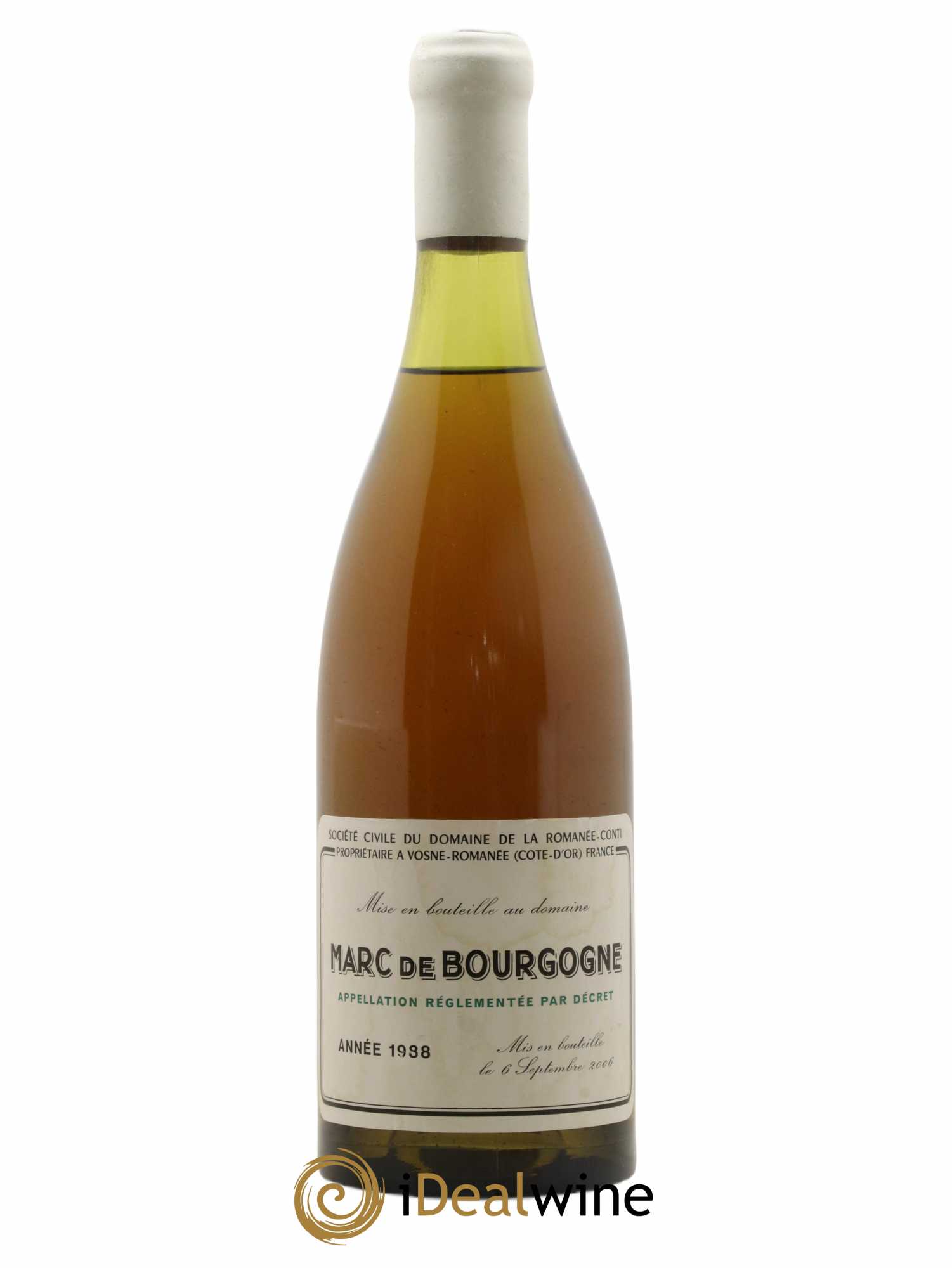 Marc de Bourgogne Domaine de la Romanée-Conti 1988 - Lot de 1 bouteille - 0