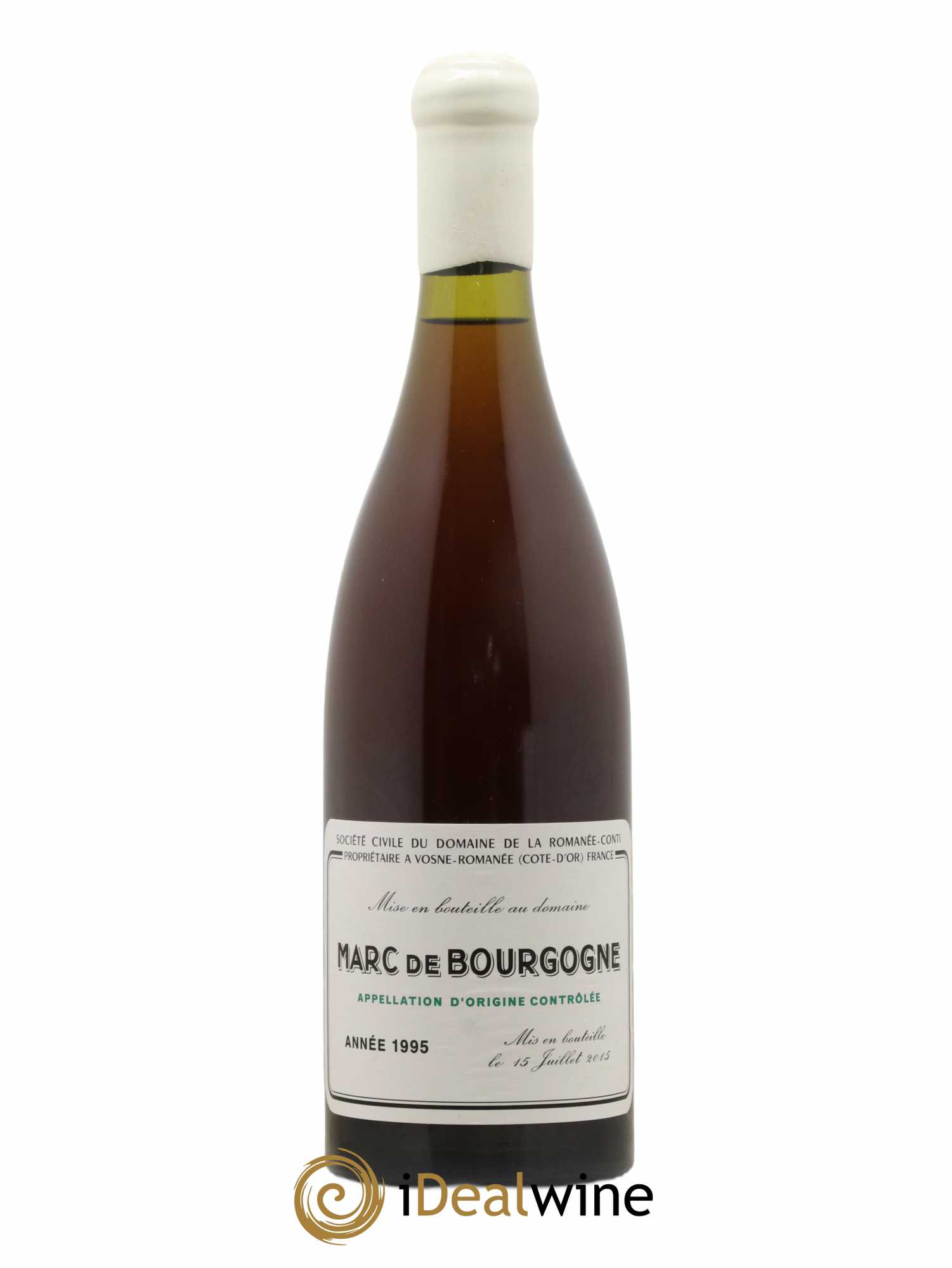 Marc de Bourgogne Domaine de la Romanée-Conti 1995 - Lot de 1 bouteille - 0