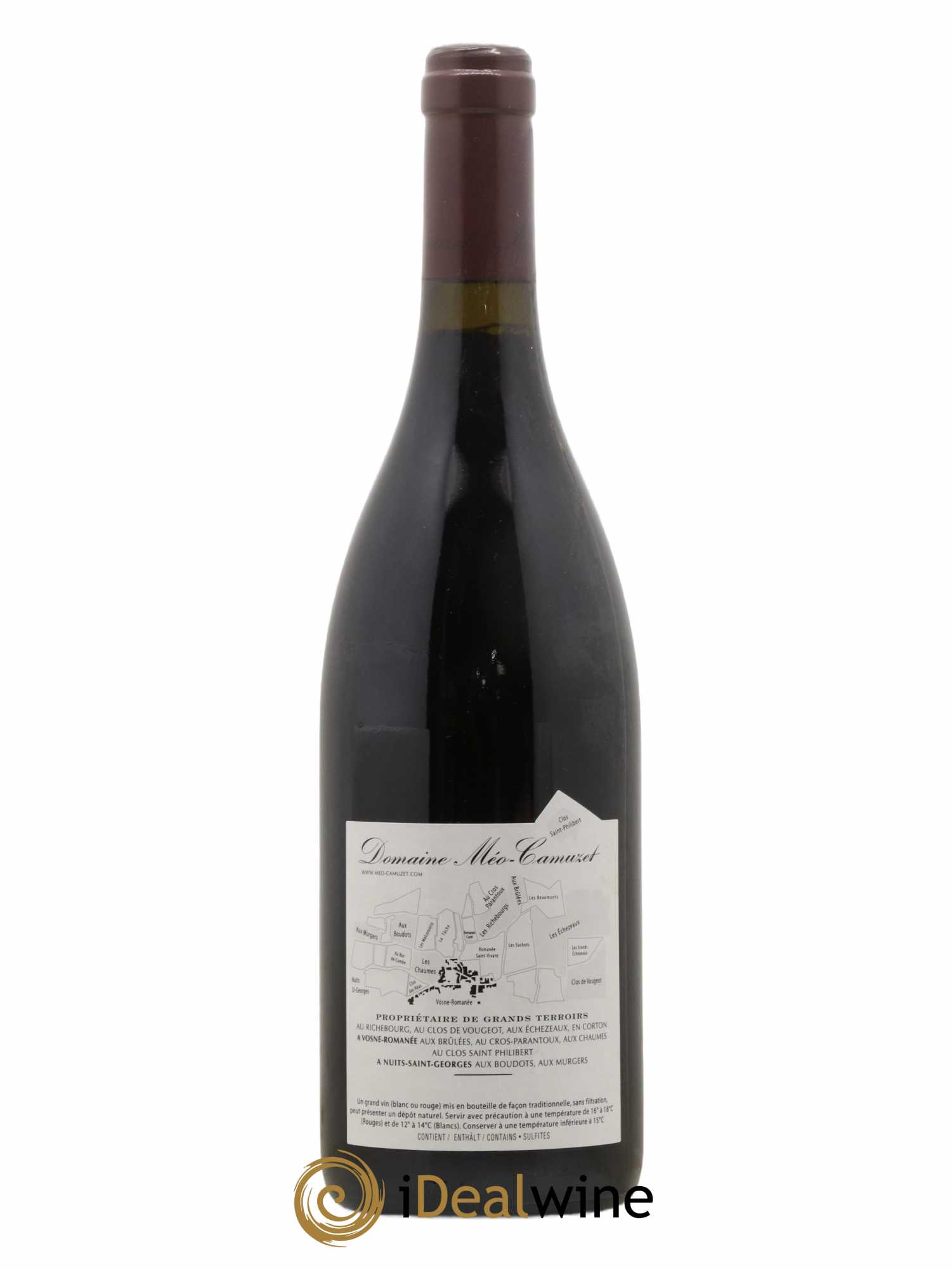 Vosne-Romanée 1er Cru Au Cros Parantoux Méo-Camuzet (Domaine) 2013 - Lot de 1 bouteille - 1
