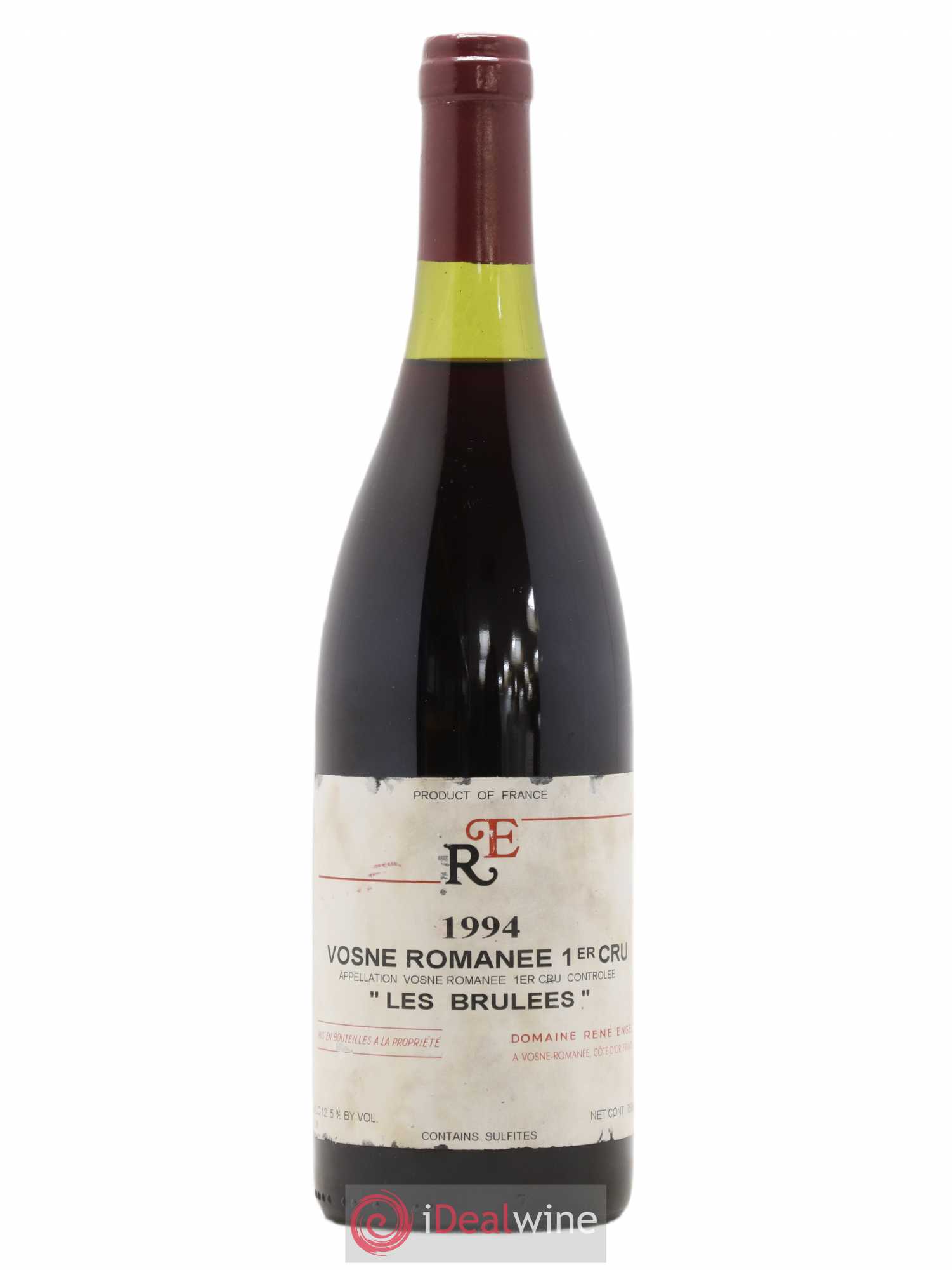 Vosne-Romanée 1er Cru Aux Brûlées Domaine René Engel - Domaine Eugénie 1994 - Lot de 1 bouteille - 0