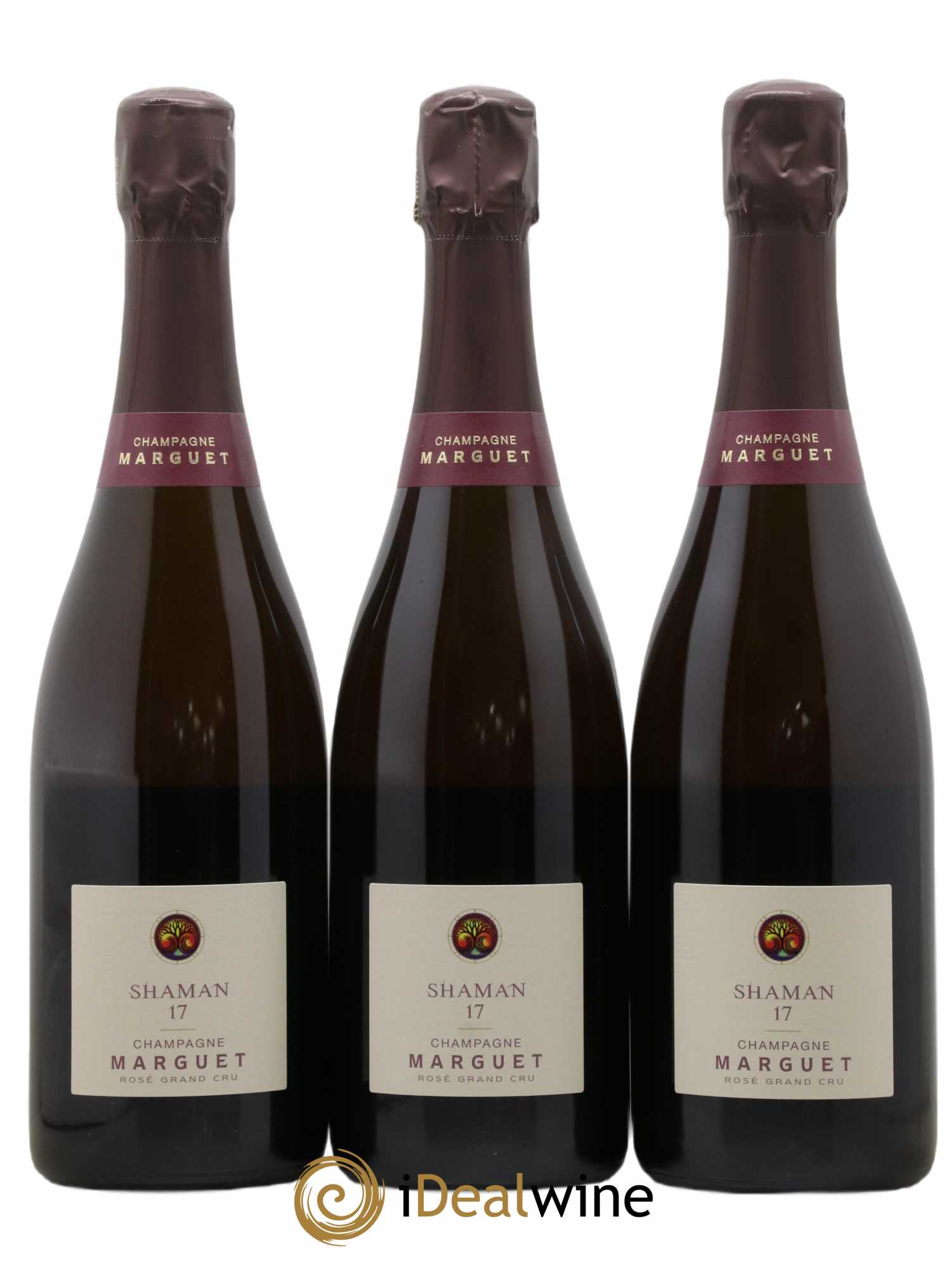 Shaman Grand Cru Brut Marguet 2017 - Lot de 3 bouteilles - 0