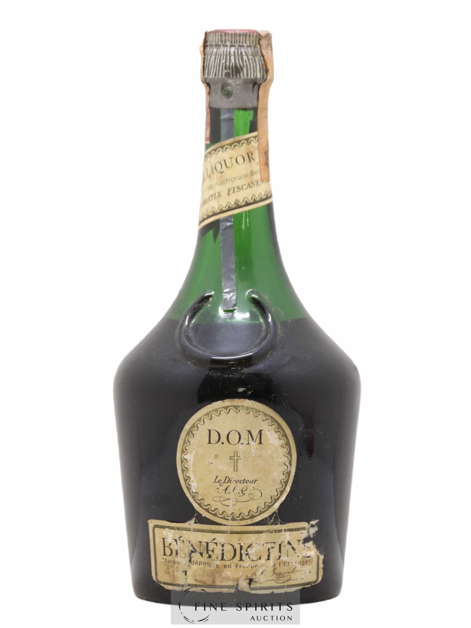 Bénédictine Of. Red Wax (senza prezzo di riserva) - Lotto di 1 bottiglia - 0