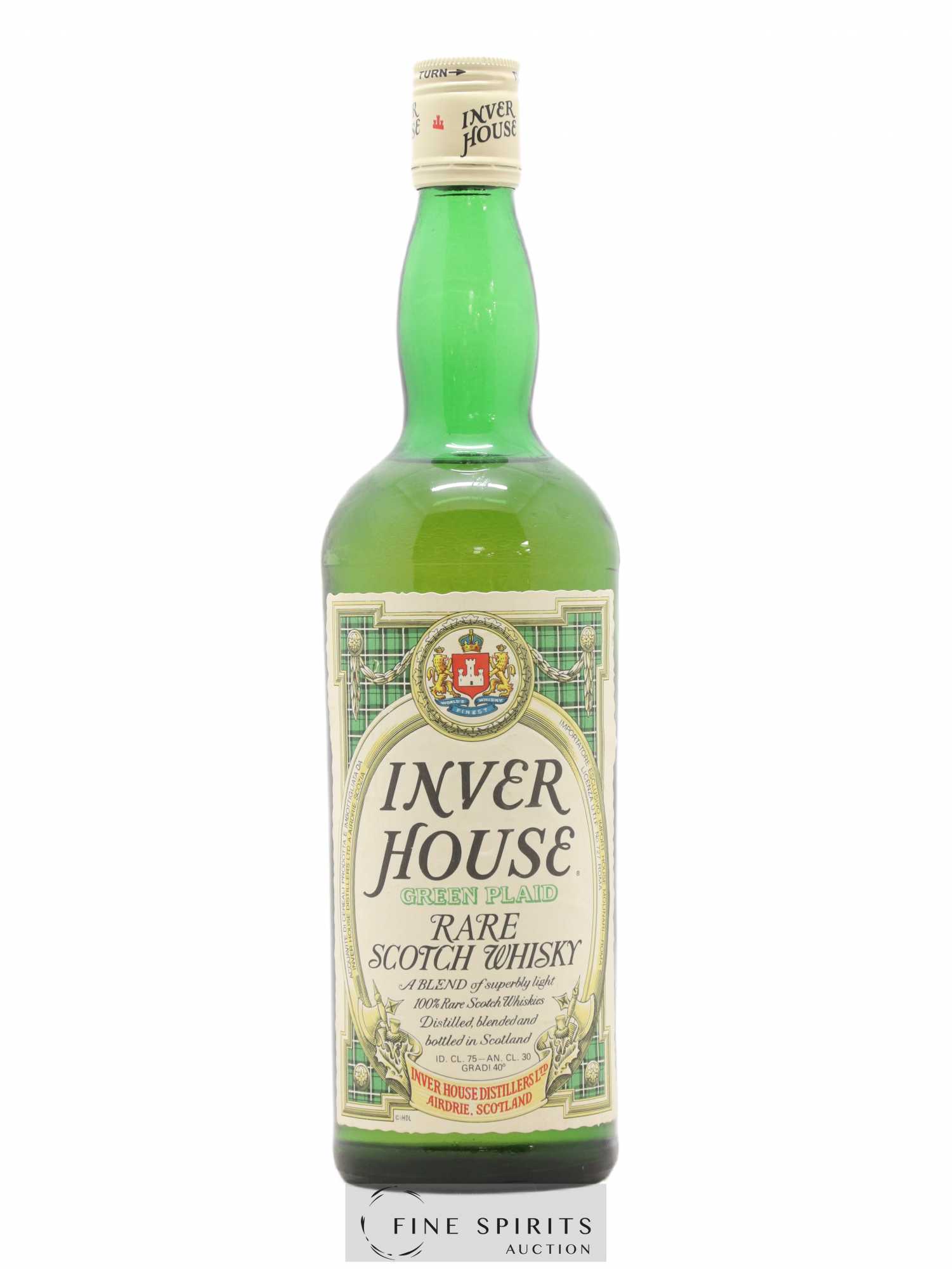 Inver House Of. Green Plaid Italia Import (sans prix de réserve) - Lot de 1 bouteille - 0