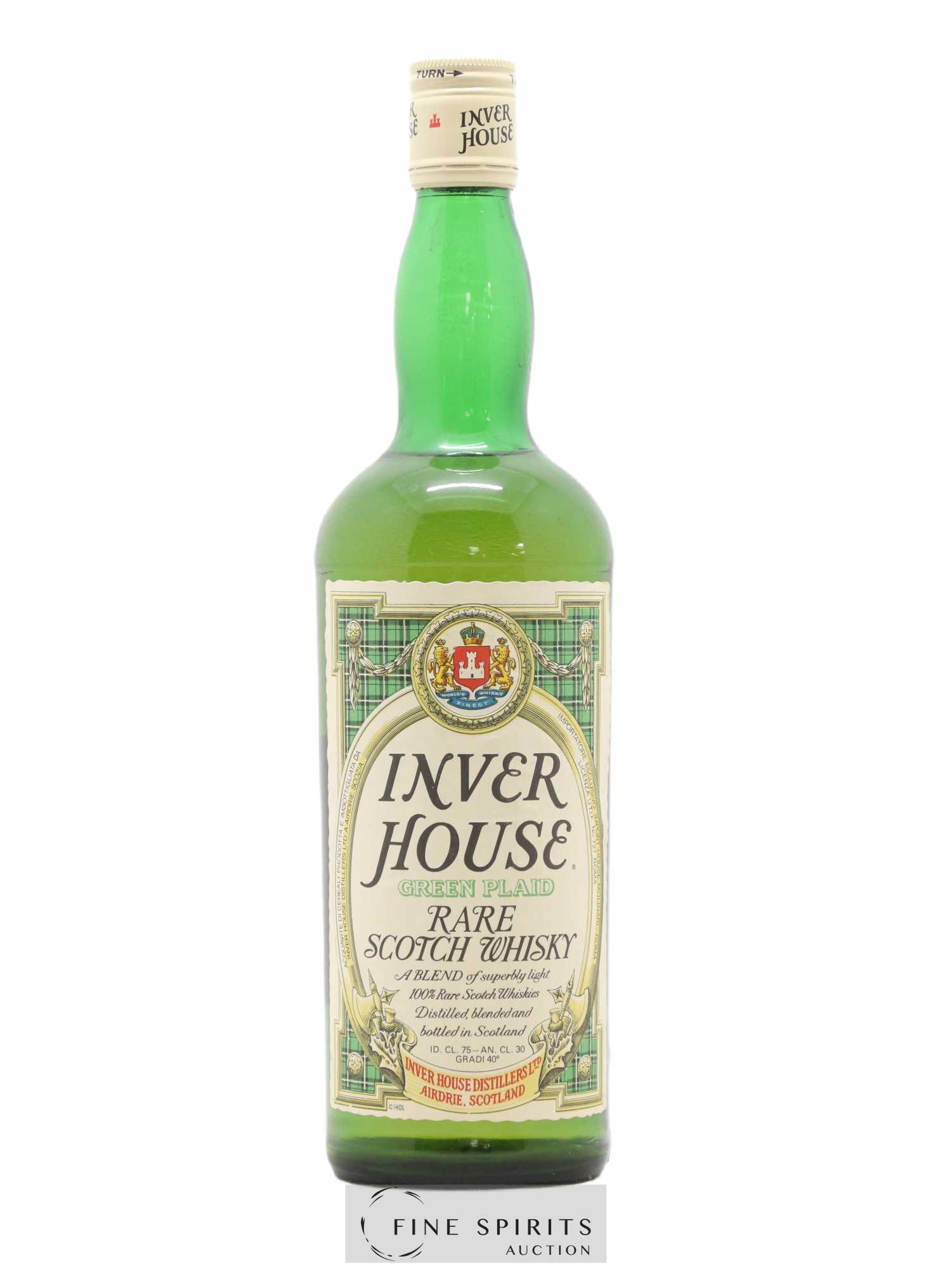 Inver House Of. Green Plaid Italia Import (sans prix de réserve) - Lot de 1 bouteille - 0
