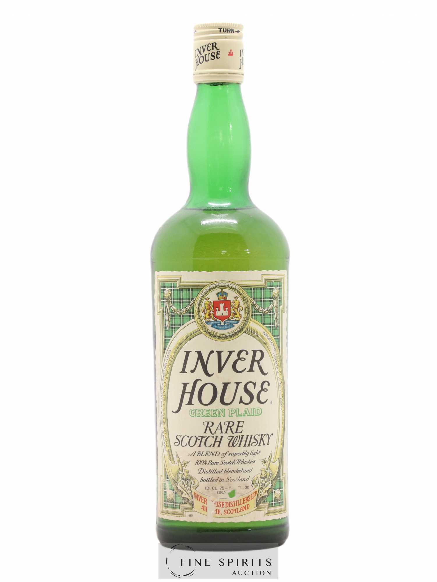 Inver House Of. Green Plaid Italia Import (sans prix de réserve) - Lot de 1 bouteille - 0