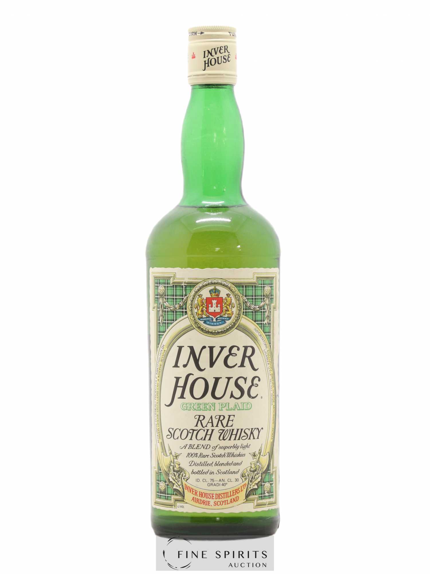 Inver House Of. Green Plaid Italia Import (senza prezzo di riserva) - Lotto di 1 bottiglia - 0