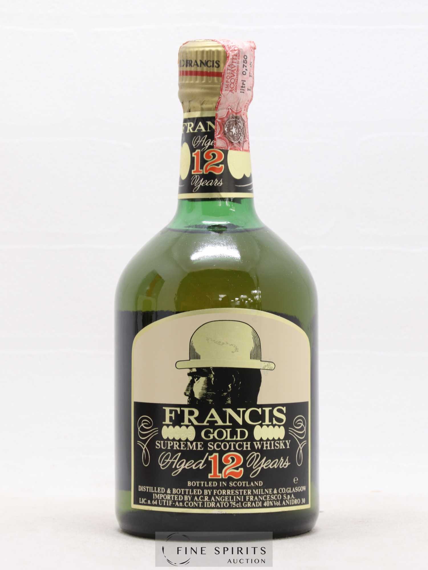 Francis 12 years Of. Gold Angelini Francesco Import (sans prix de réserve) - Lot de 1 bouteille - 1