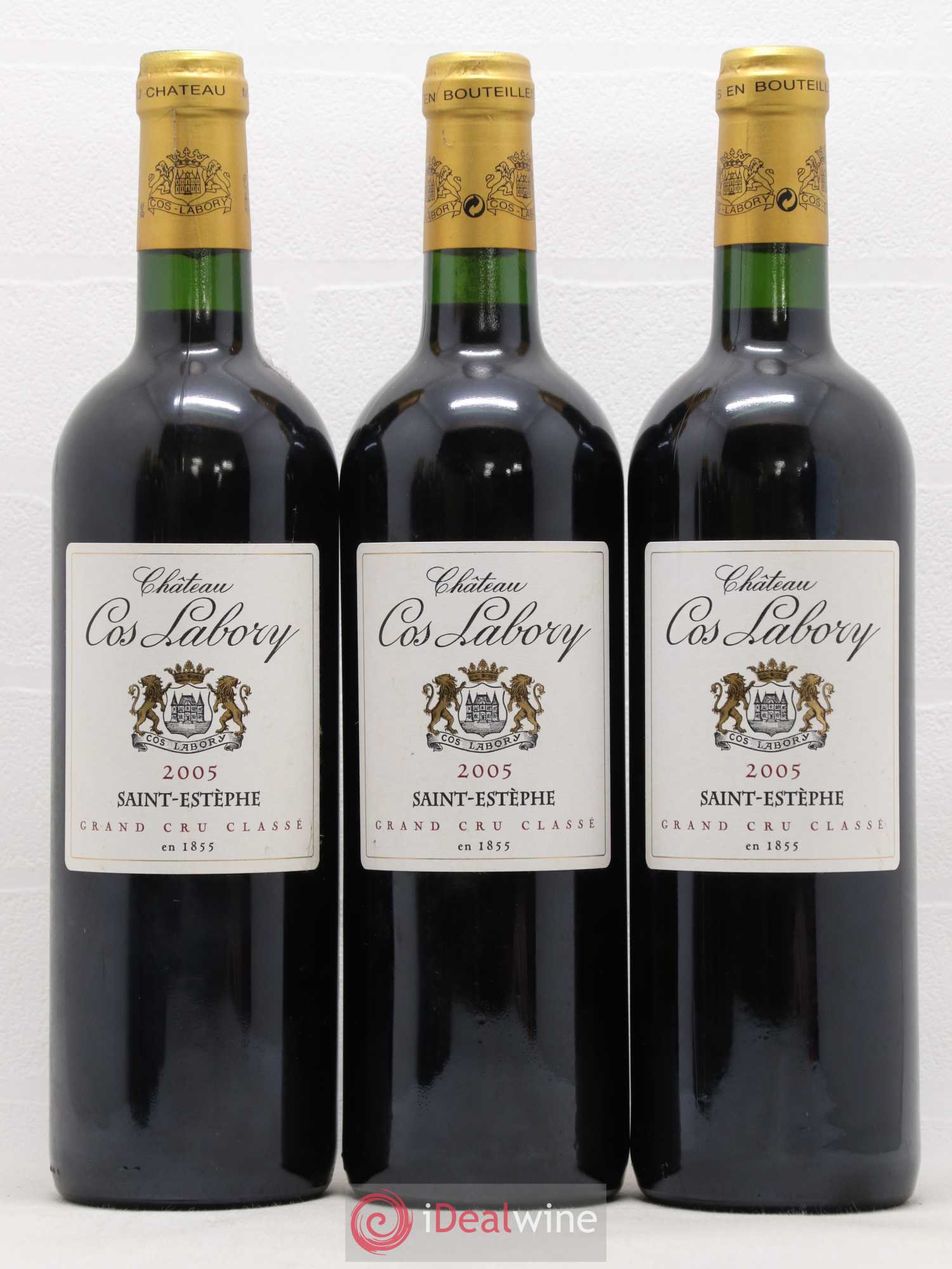 Château Cos Labory 5ème Grand Cru Classé 2005 - Lot de 6 bouteilles - 1