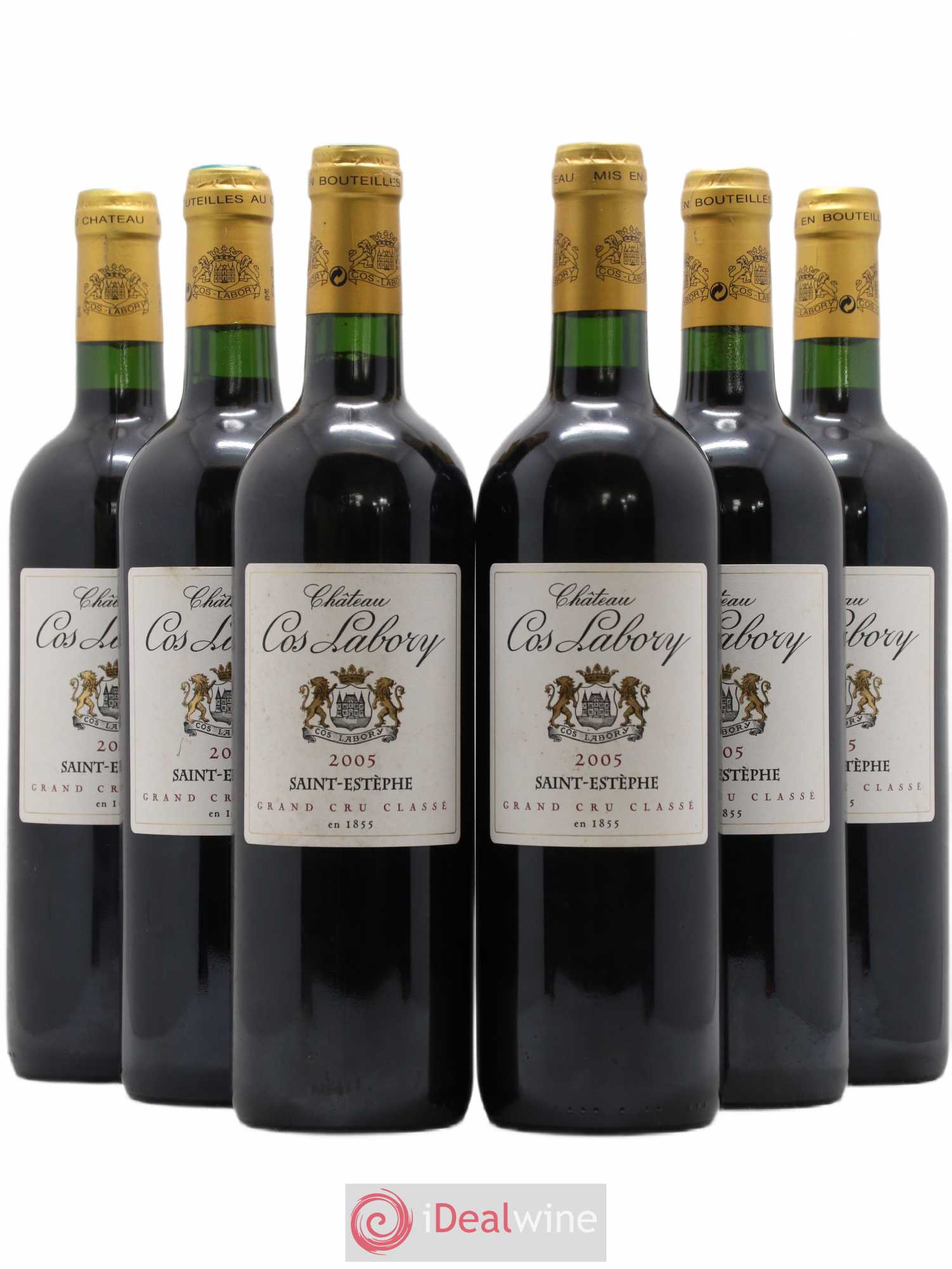 Château Cos Labory 5ème Grand Cru Classé 2005 - Lot de 6 bouteilles - 0