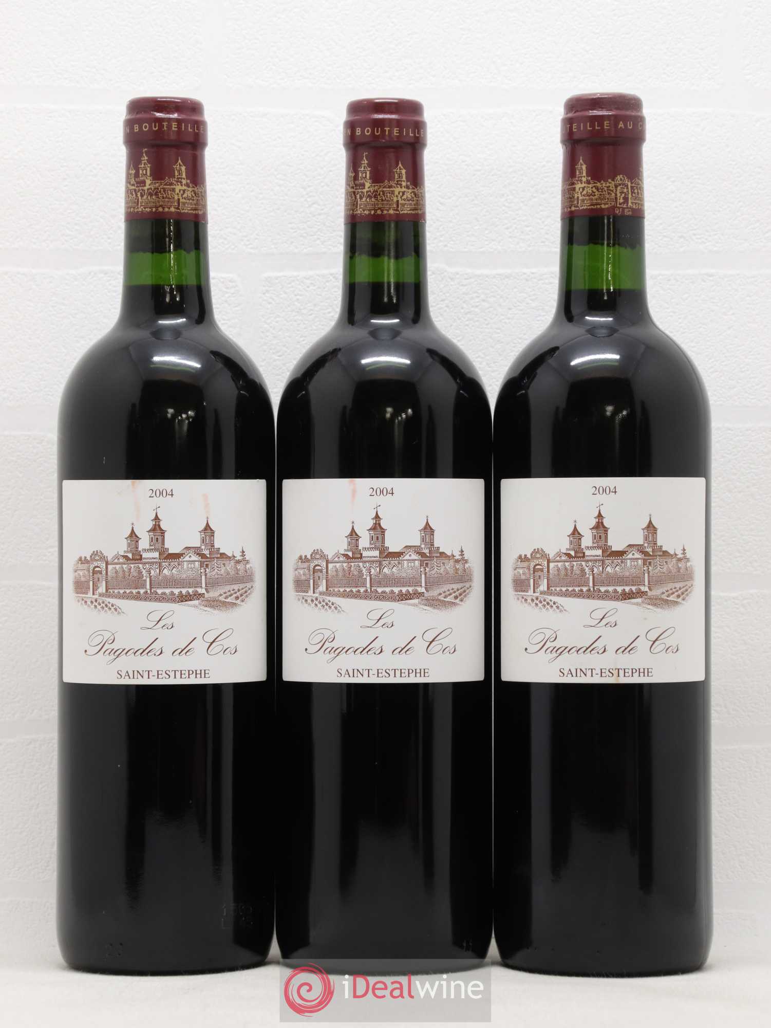 Les Pagodes de Cos Second Vin 2004 - Lot of 6 bottles - 1