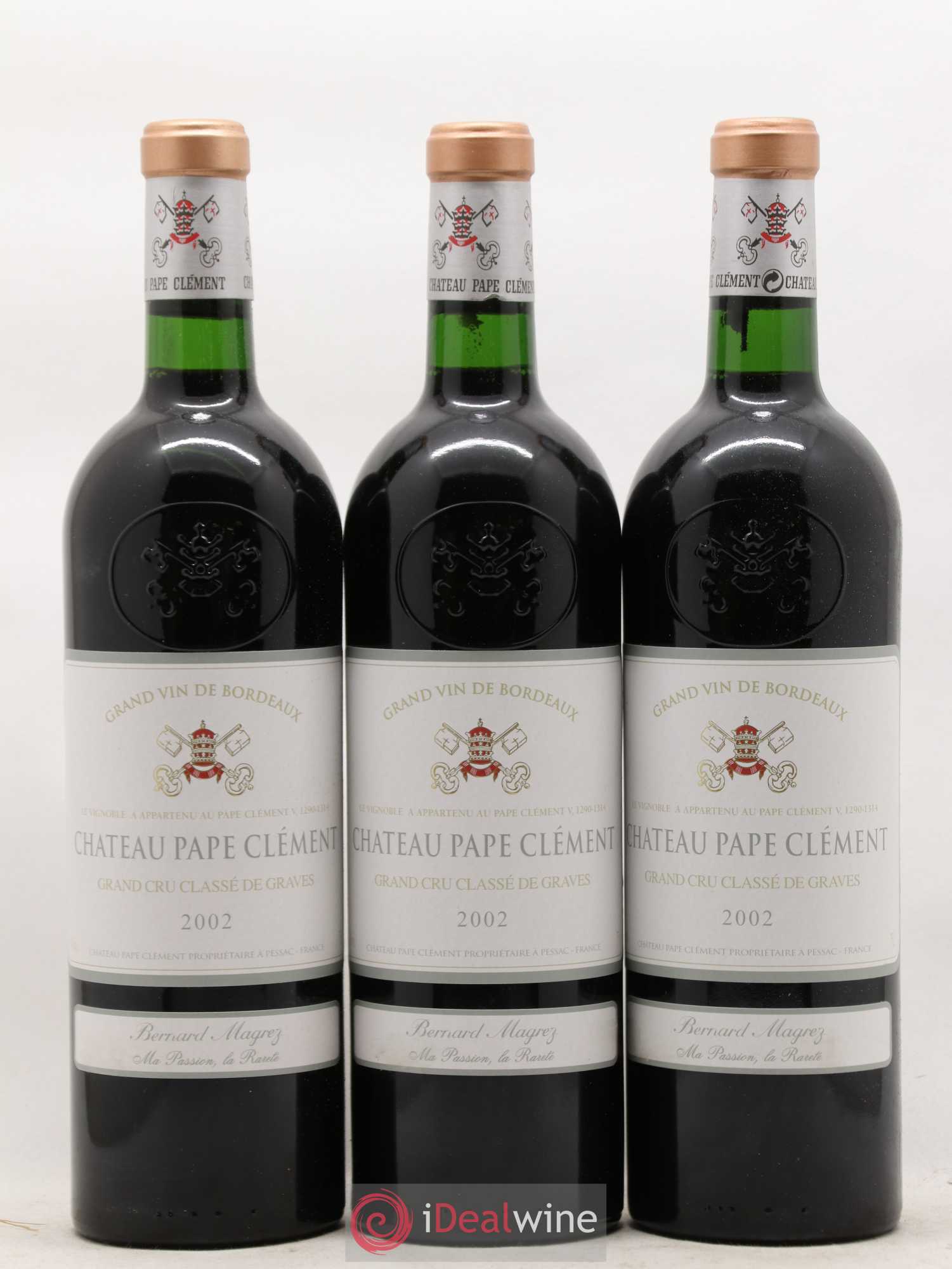 Château Pape Clément Cru Classé de Graves 2002 - Lot de 12 bouteilles - 2