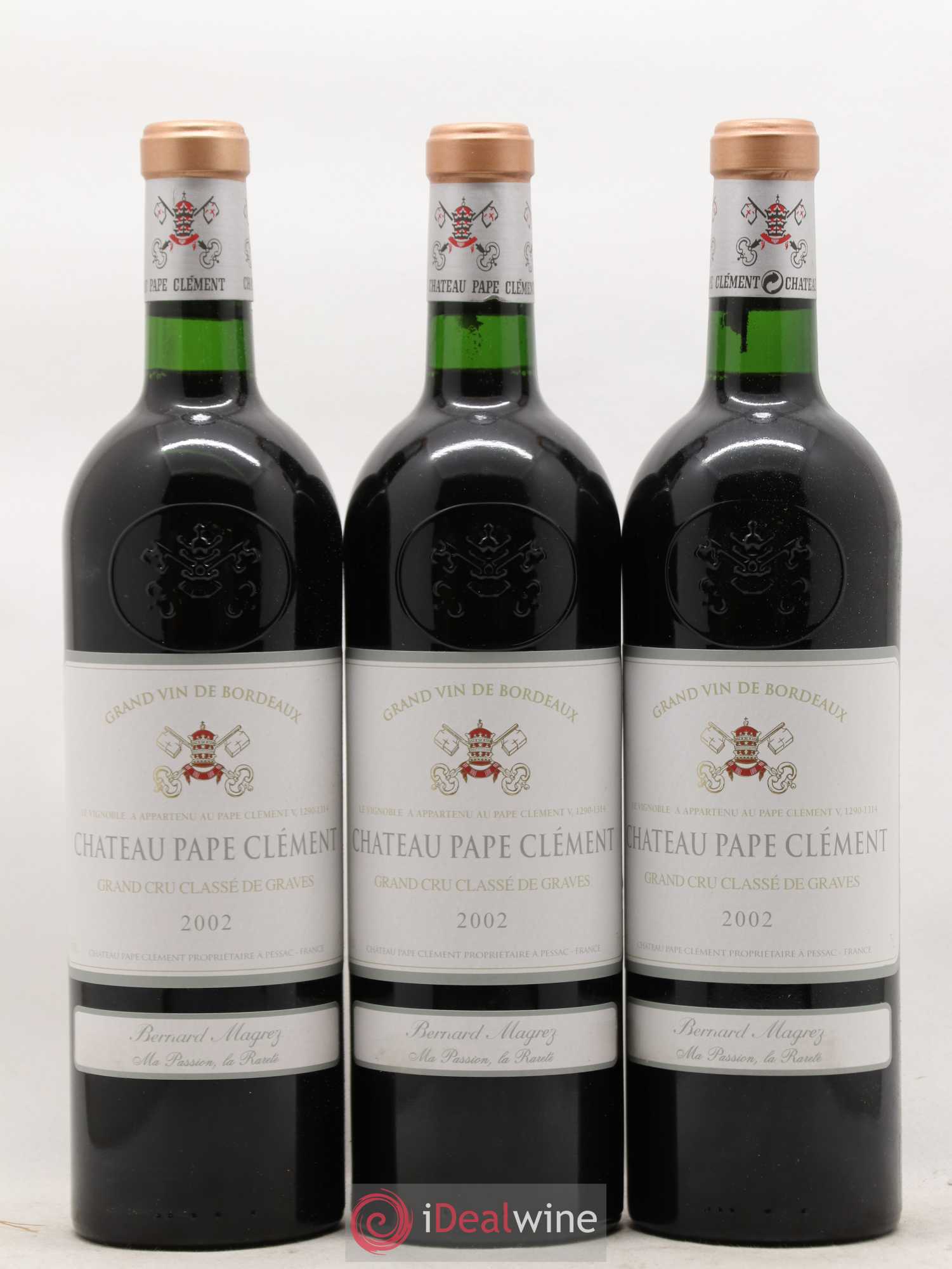 Château Pape Clément Cru Classé de Graves 2002 - Lot de 12 bouteilles - 4