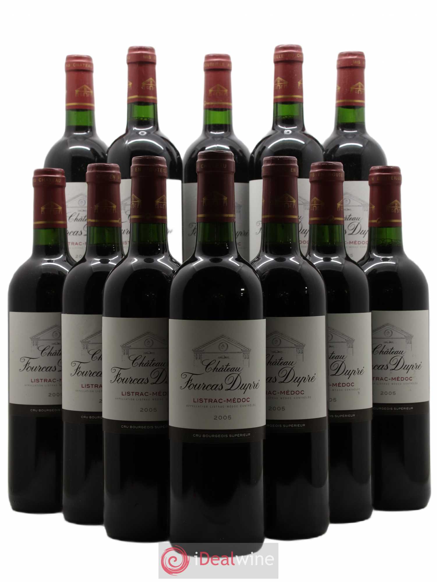 Château Fourcas Dupré 2005 - Lot de 12 bouteilles - 0
