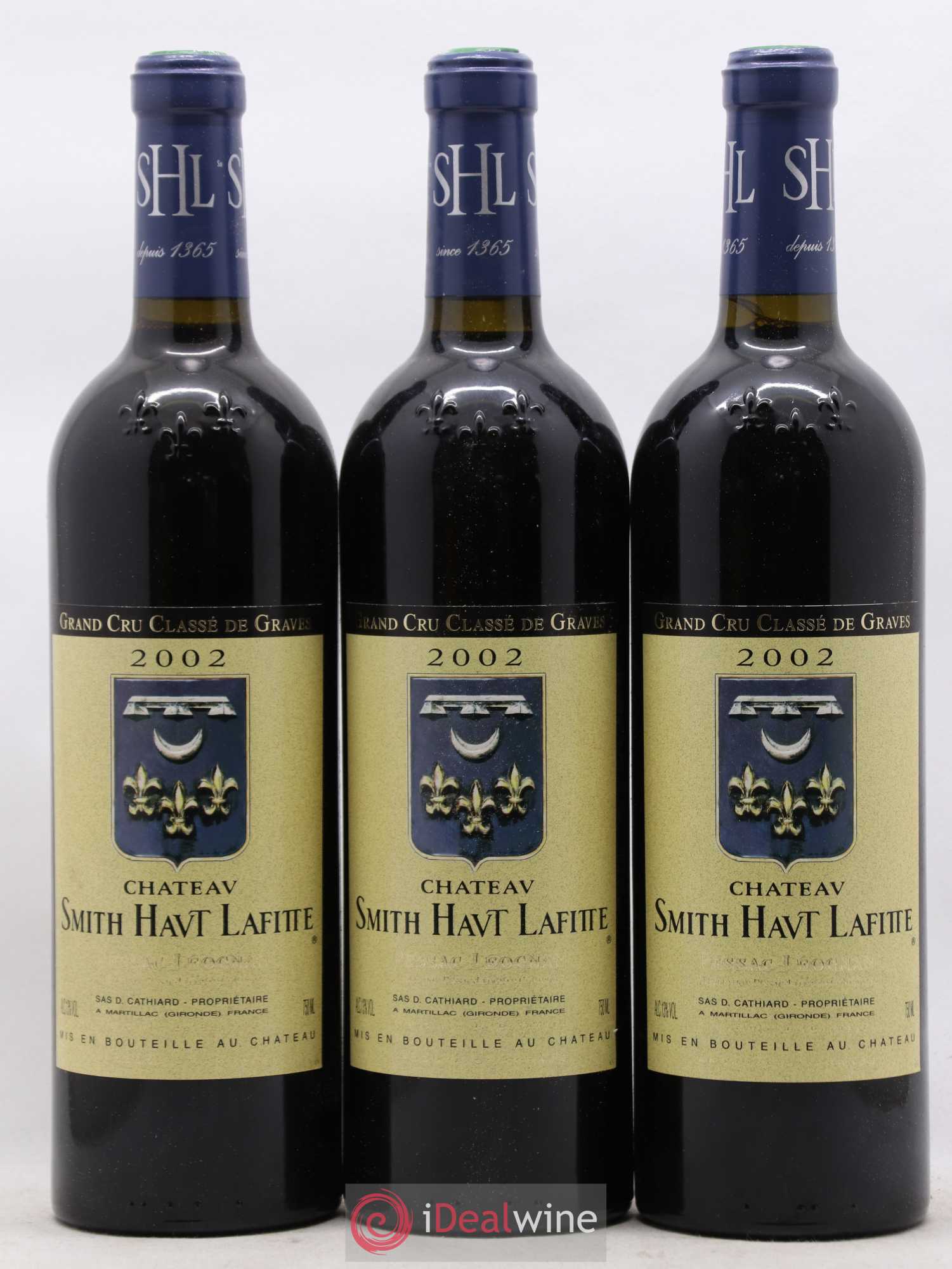 Château Smith Haut Lafitte Cru Classé de Graves 2002 - Lot de 12 bouteilles - 3