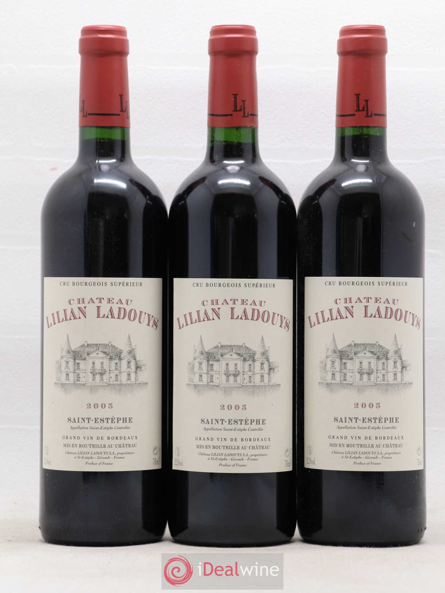 Château Lilian Ladouys Cru Bourgeois 2005 - Lot de 6 bouteilles - 1