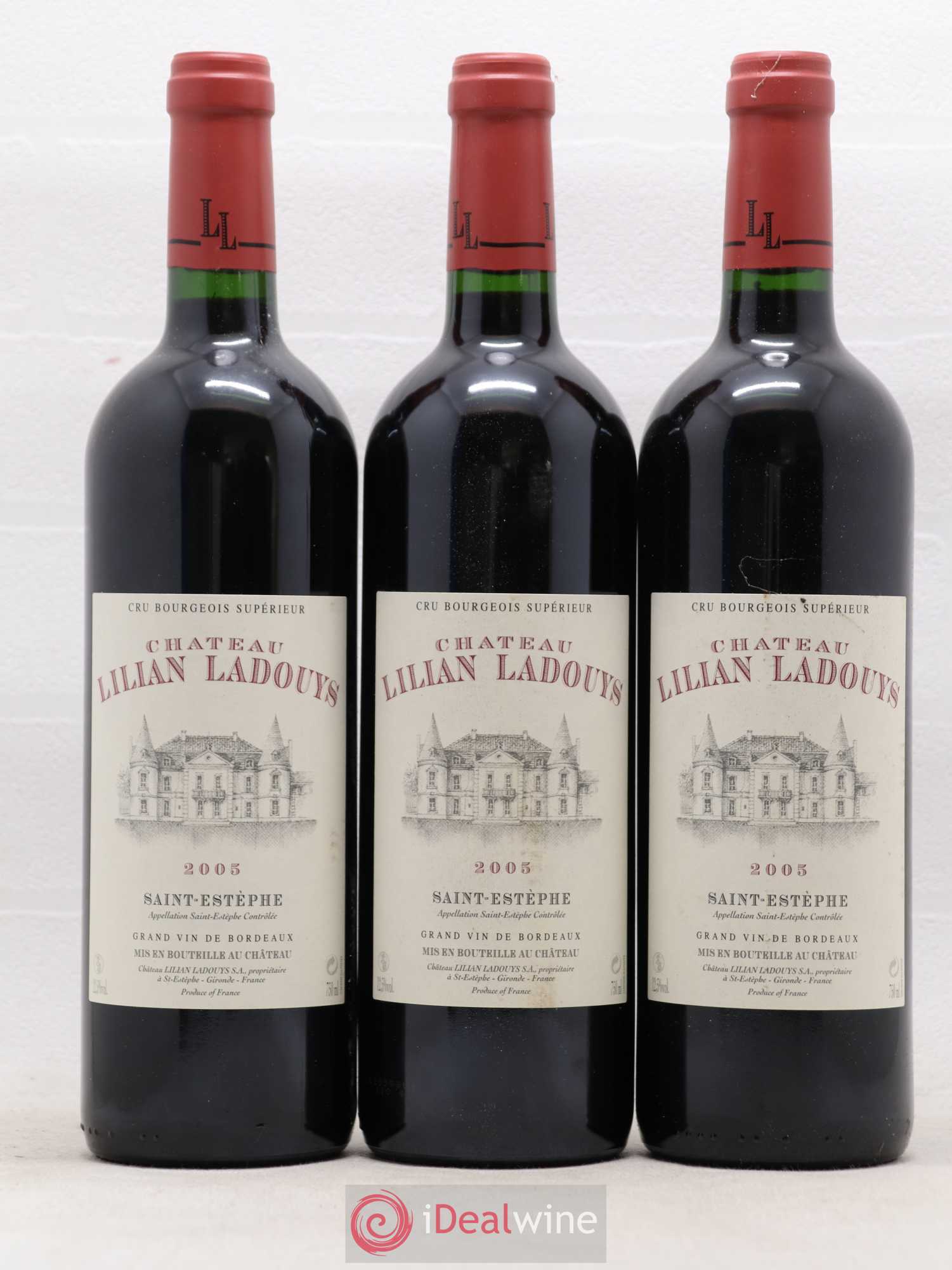 Château Lilian Ladouys Cru Bourgeois 2005 - Lot de 6 bouteilles - 2