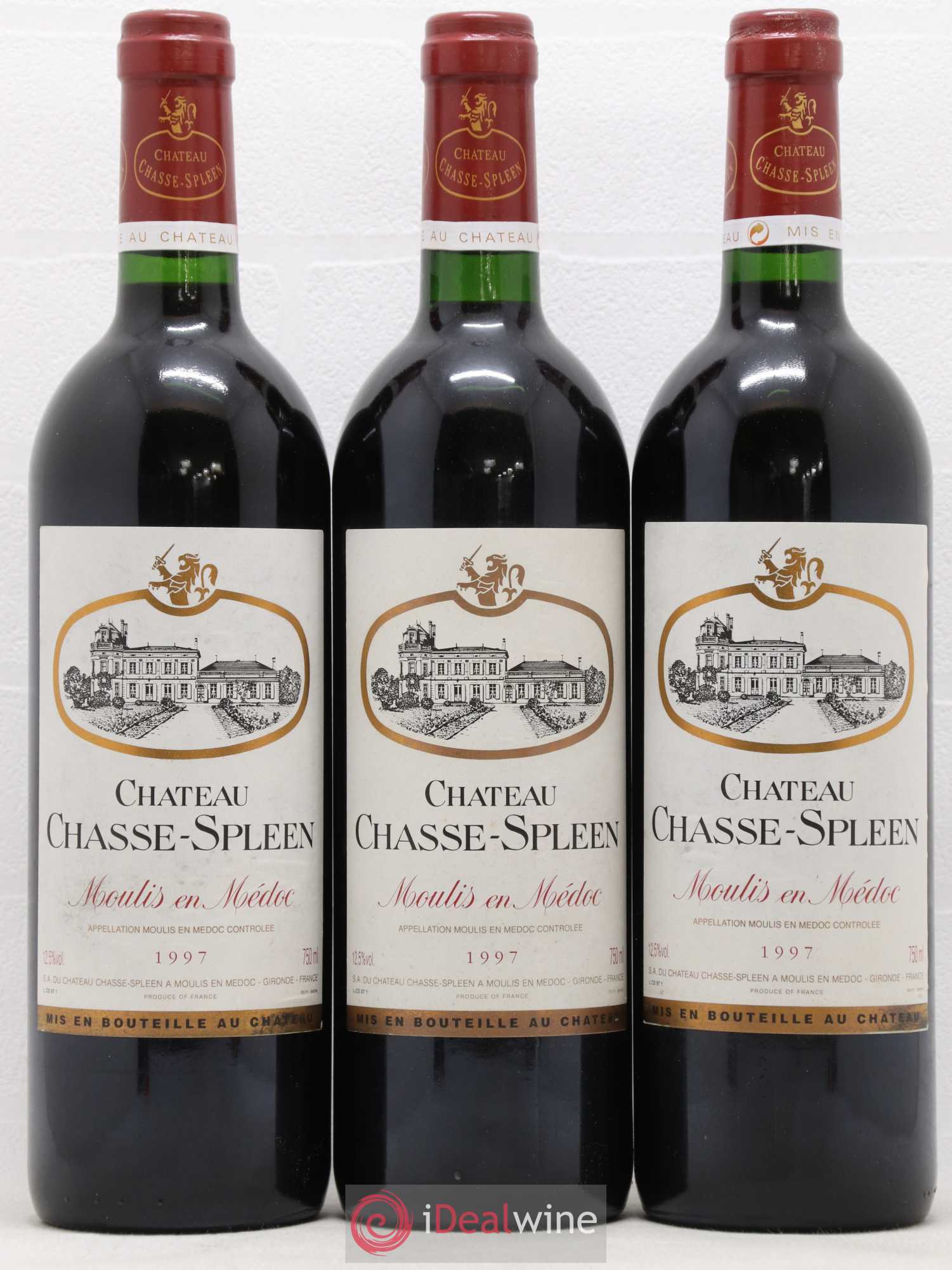 Château Chasse Spleen 1997 - Lot de 12 bouteilles - 3