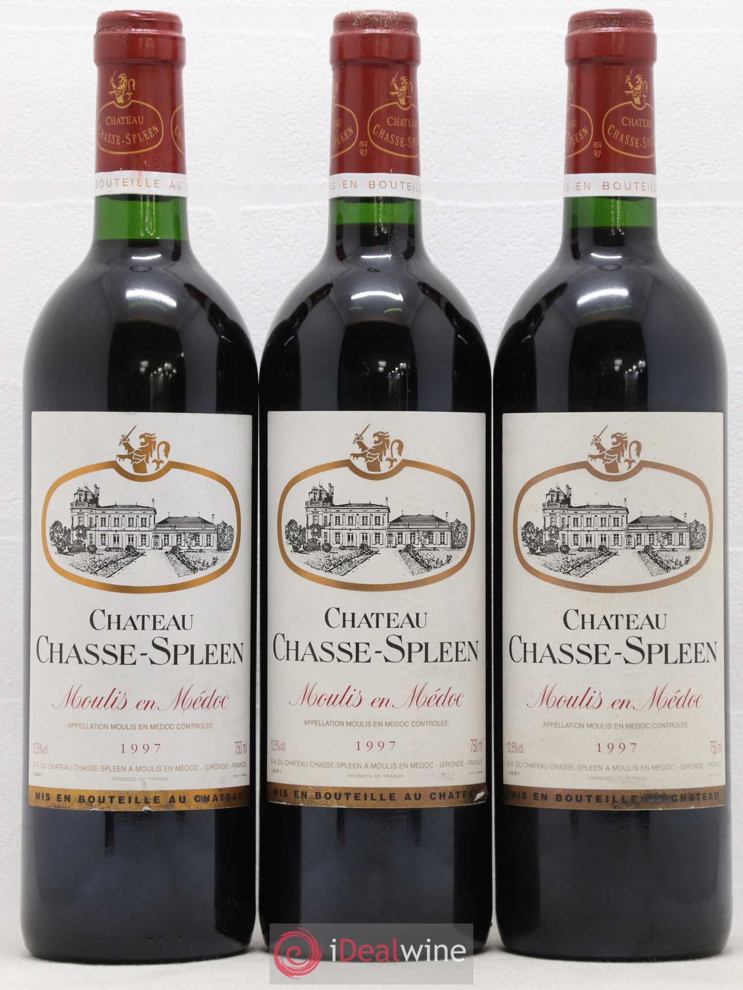 Château Chasse Spleen 1997 - Lot de 12 bouteilles - 4