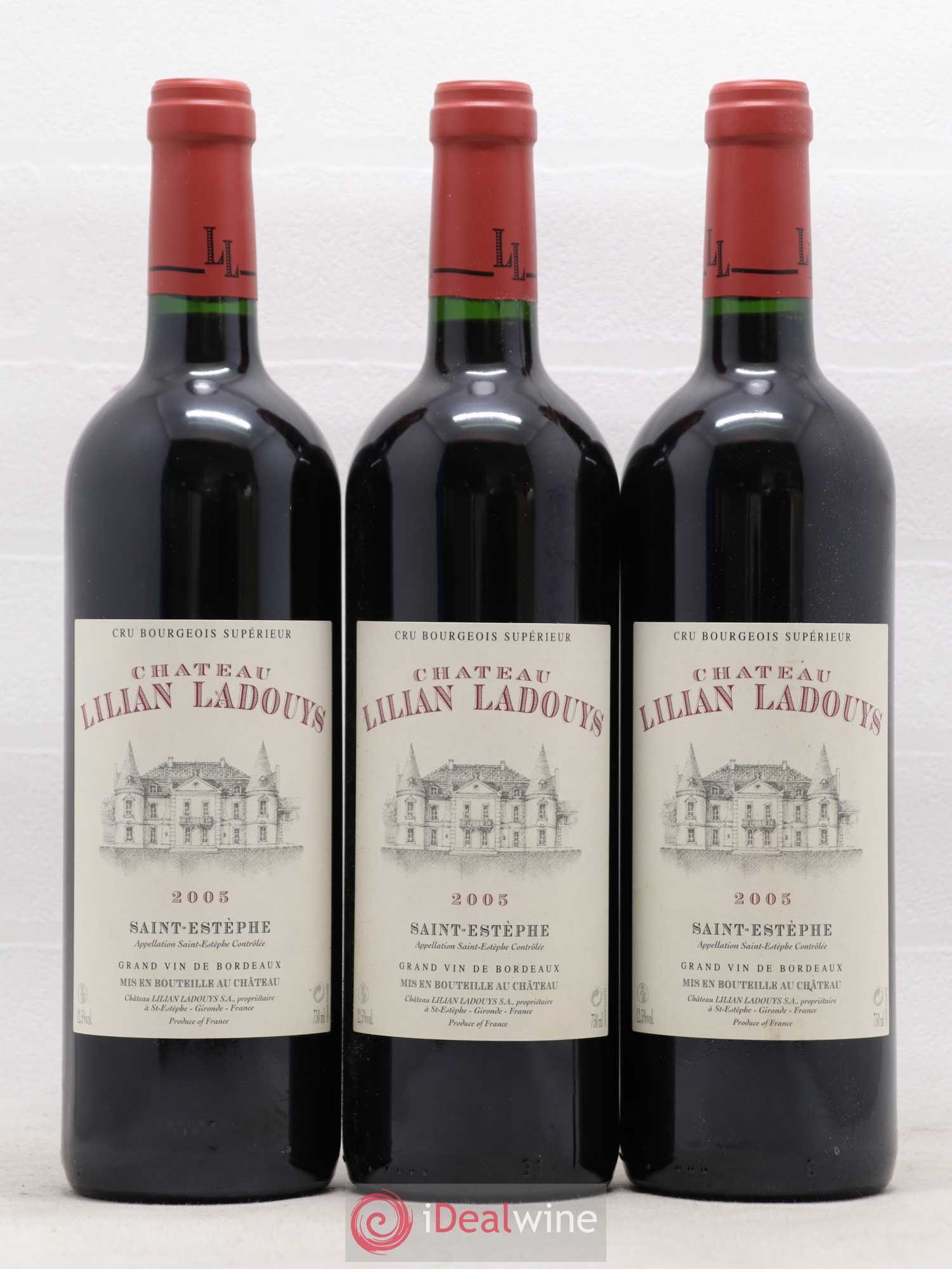 Château Lilian Ladouys Cru Bourgeois 2005 - Lot de 6 bouteilles - 1