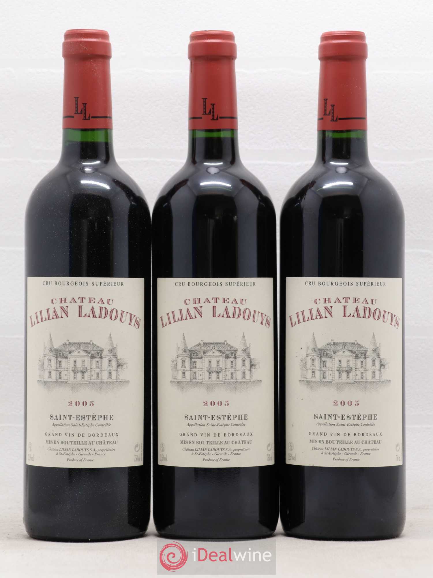 Château Lilian Ladouys Cru Bourgeois 2005 - Lot de 6 bouteilles - 2