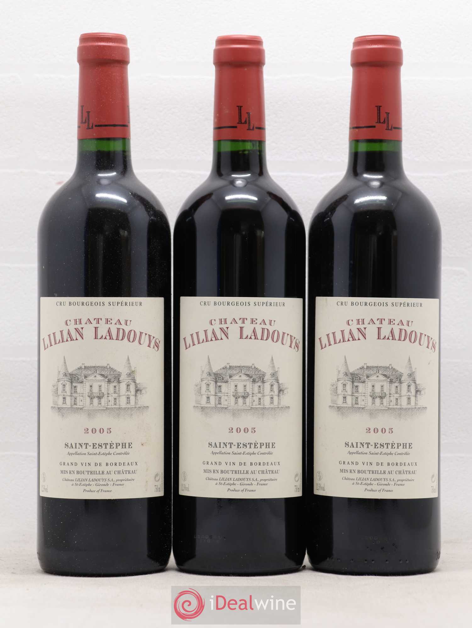 Château Lilian Ladouys Cru Bourgeois 2005 - Lot de 6 bouteilles - 1