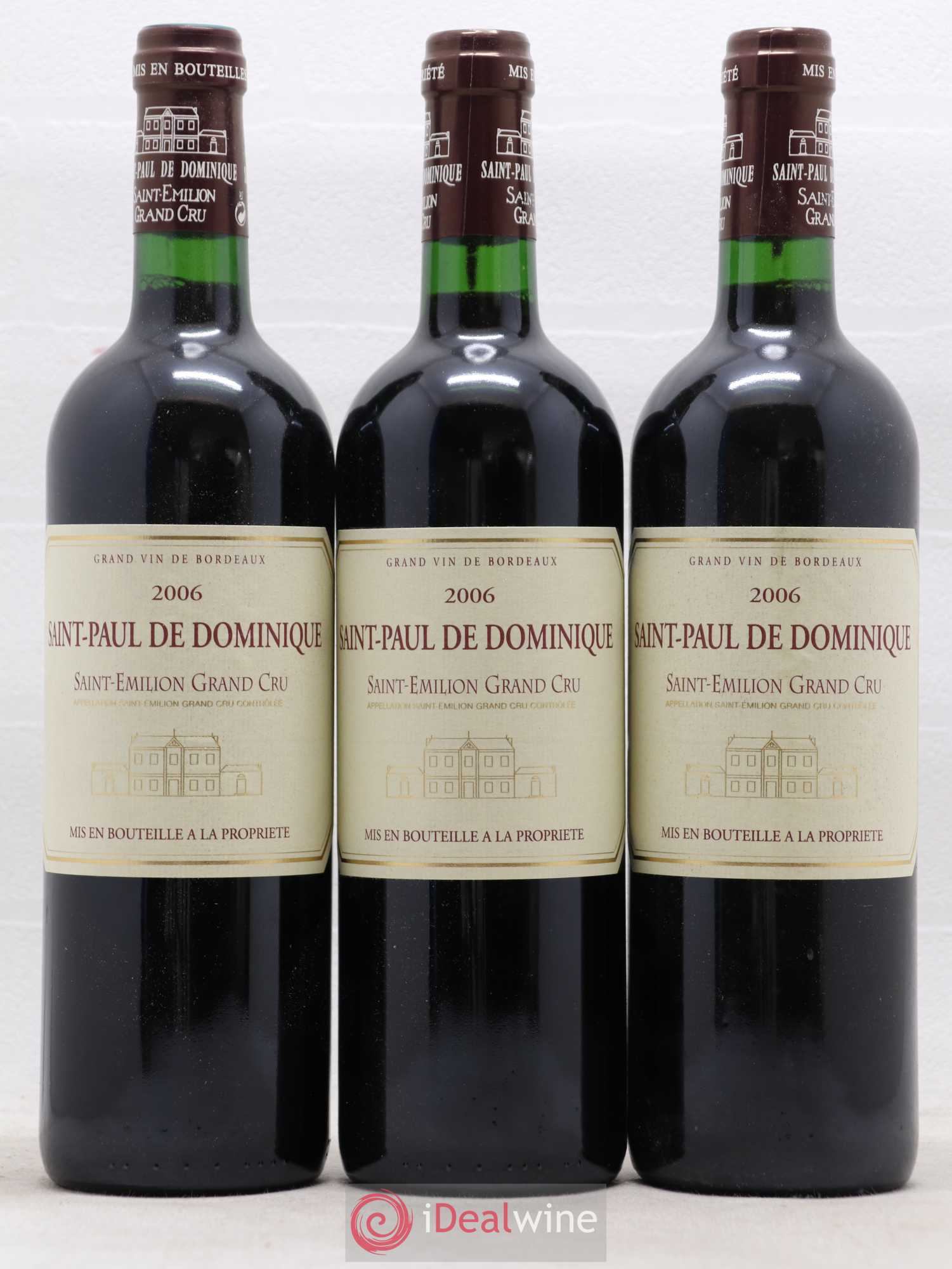 Saint-Paul de Dominique 2006 - Lot de 6 bouteilles - 2